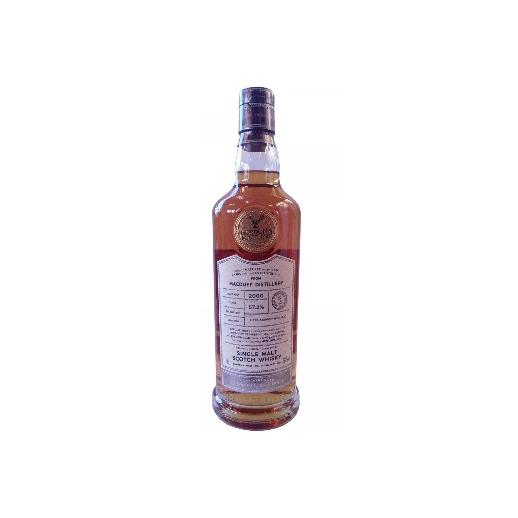 Macduff Connoisseurs Choice - Cask Strength 2000 18 Years Single Malt Whisky