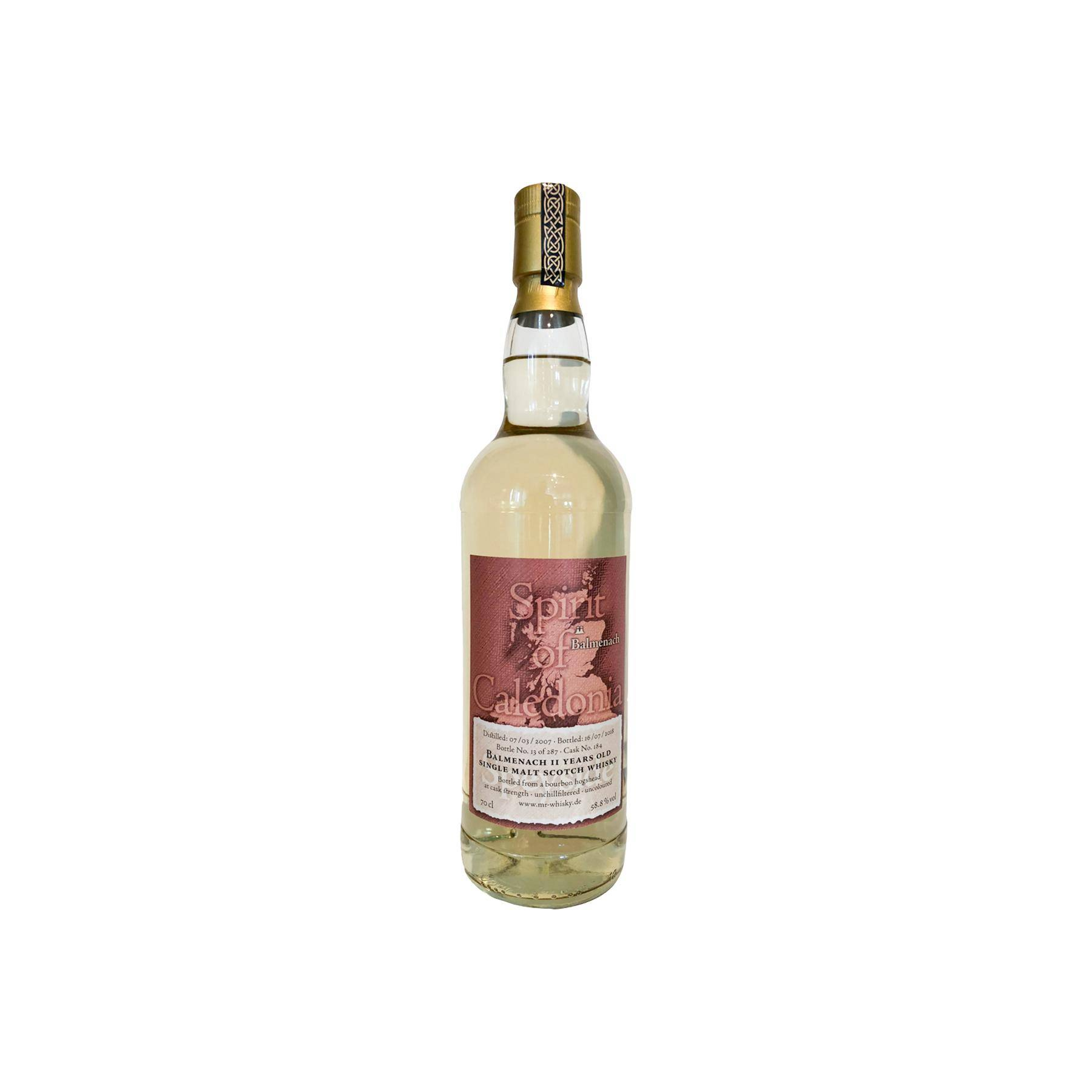 Balmenach 2007 11 Years Single Malt Whisky