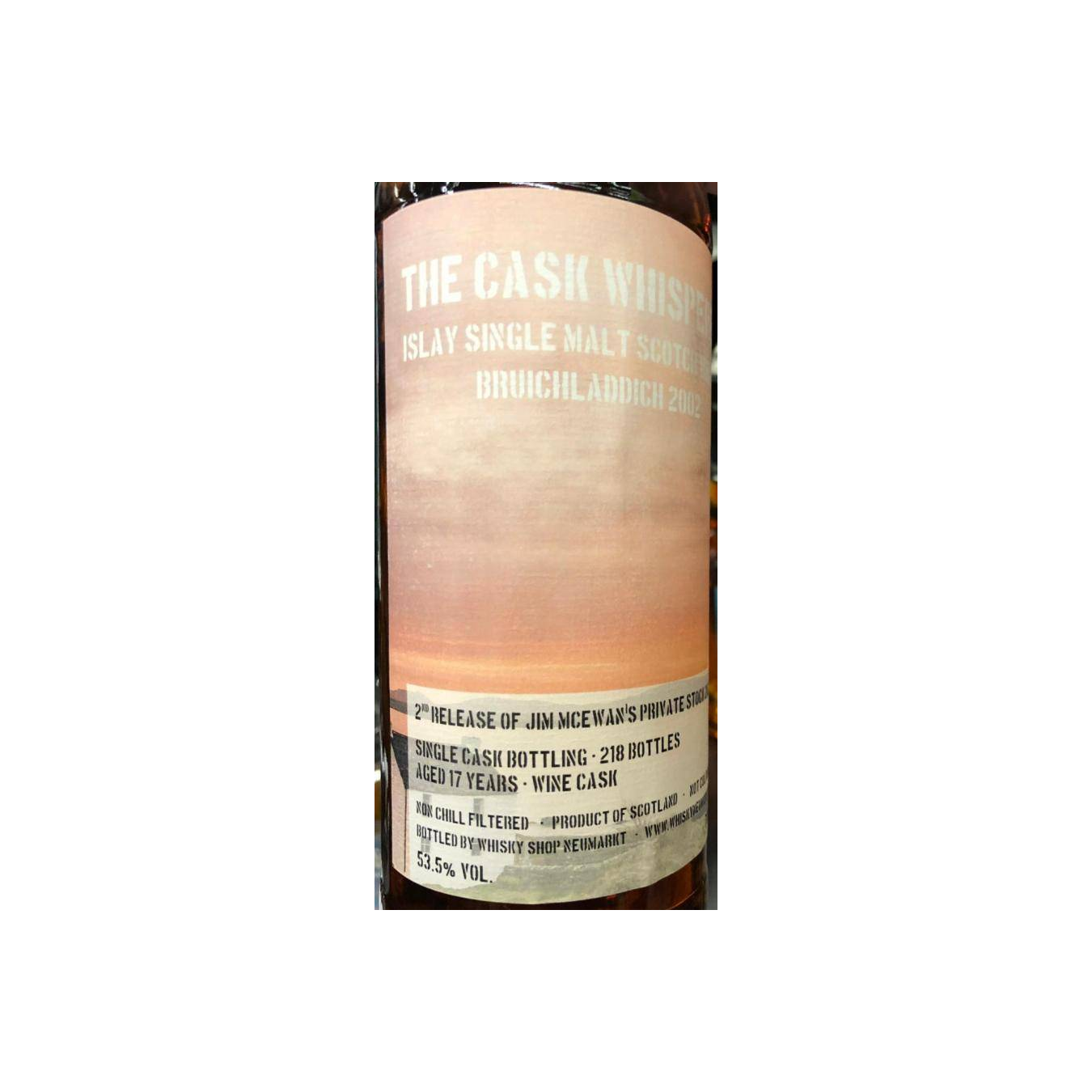 Bruichladdich 2002 17 Years Single Malt Whisky