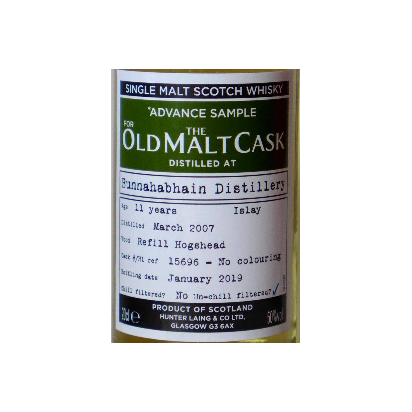 Bunnahabhain 2007 11 Years Single Malt Whisky 2