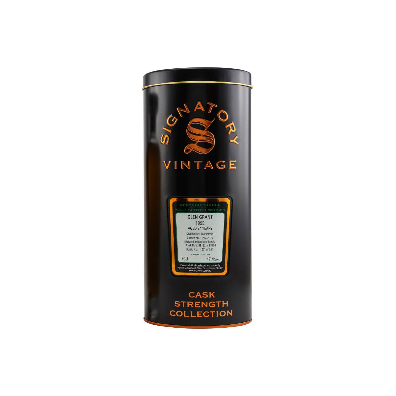 Glen Grant Cask Strength Collection 1995 24 Years Single Malt Whisky 2