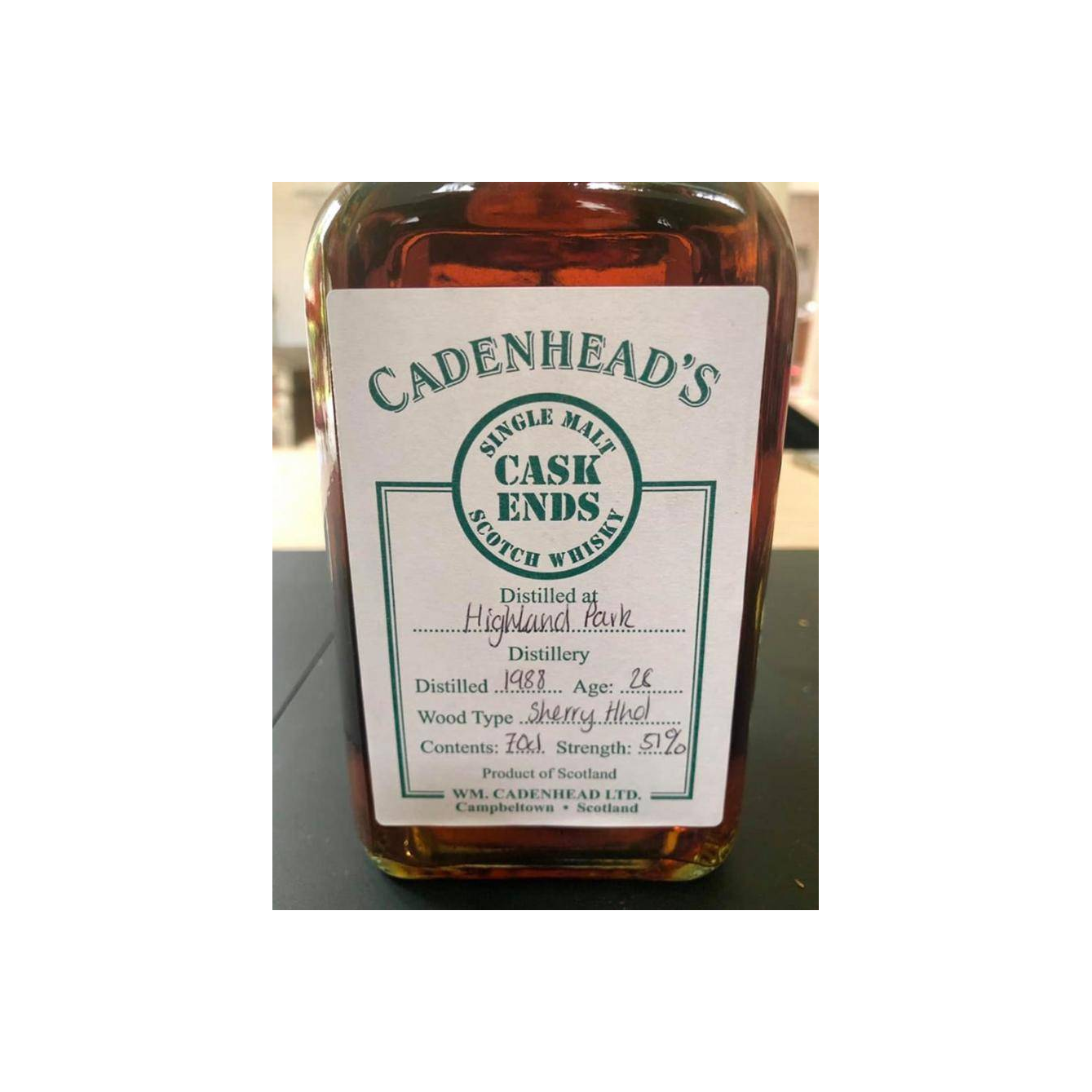 Highland Park 1988 28 Years Single Malt Whisky