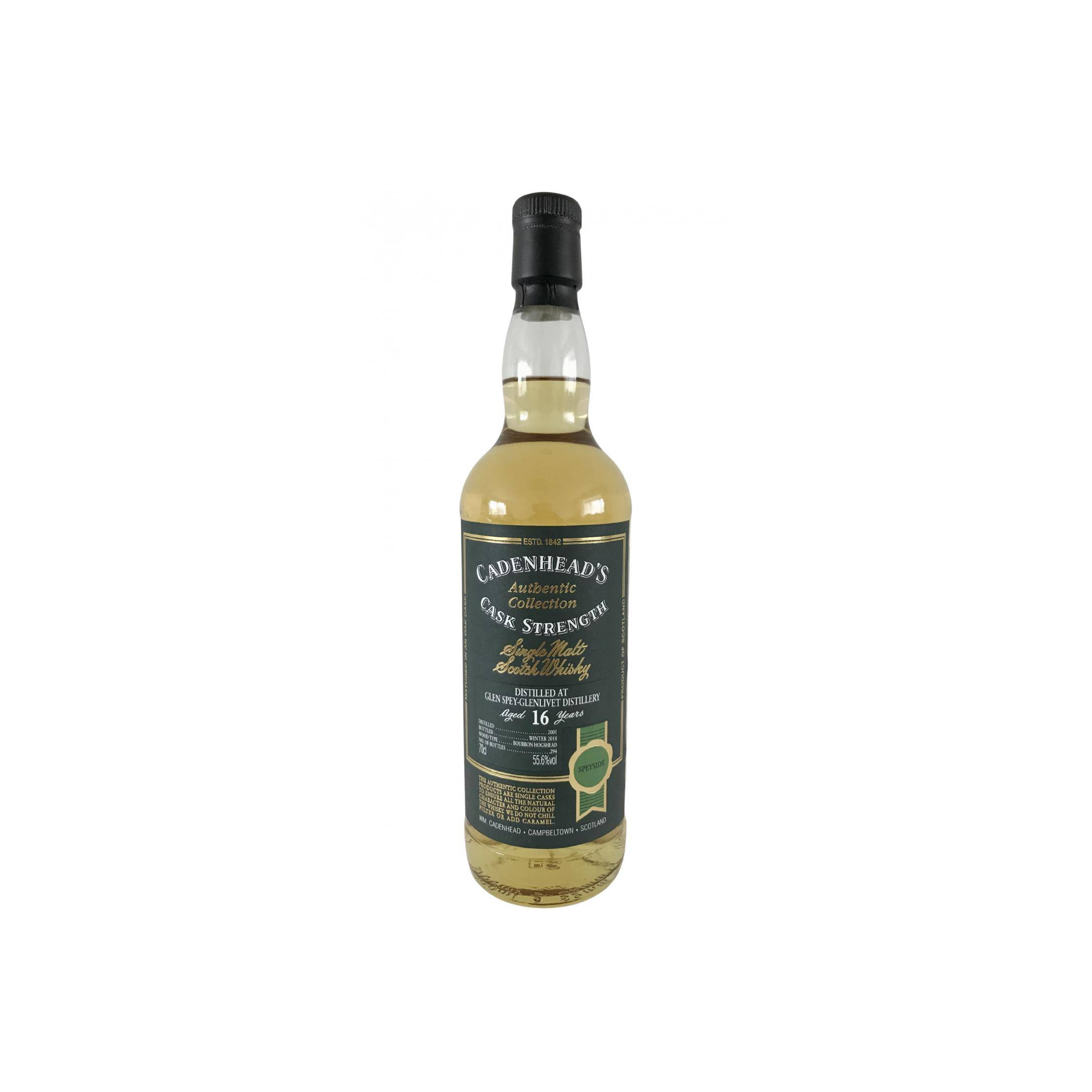 Glen Spey Authentic Collection 2001 16 Years Single Malt Whisky