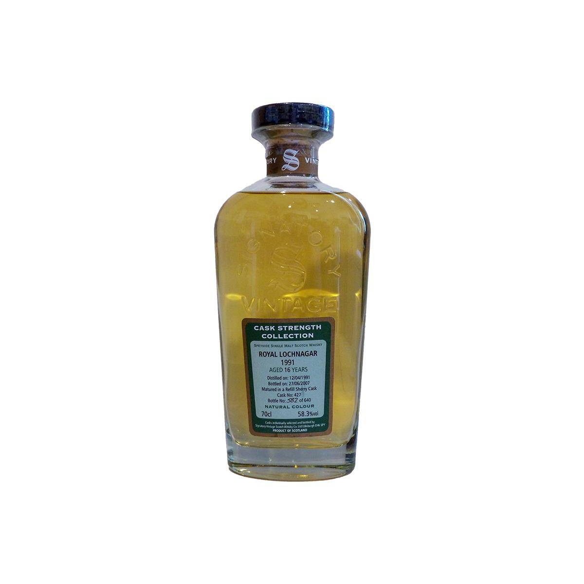 Royal Lochnagar Cask Strength Collection 1991 16 Years Single Malt Whisky