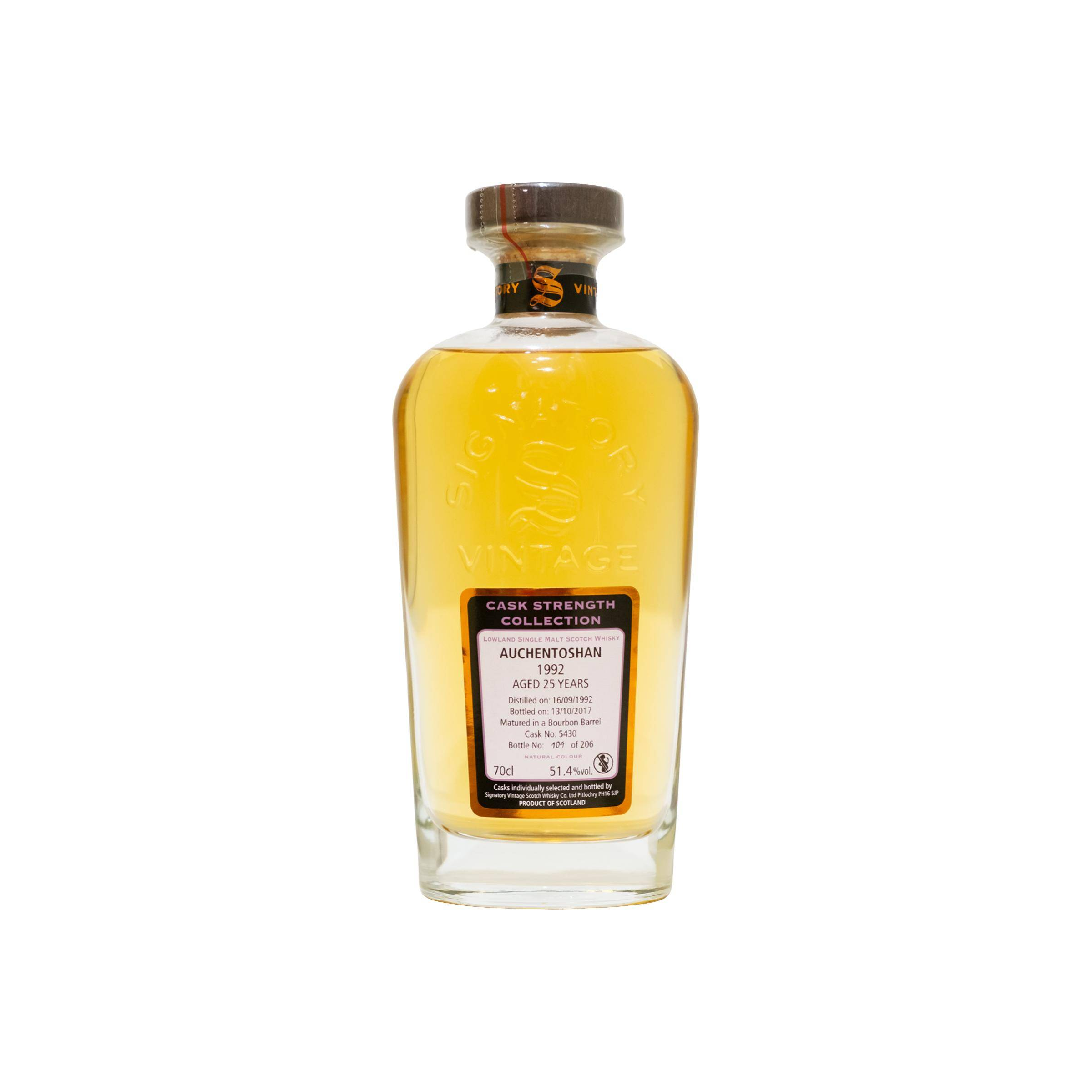 Auchentoshan Cask Strength Collection 1992 25 Years Single Malt Whisky 2
