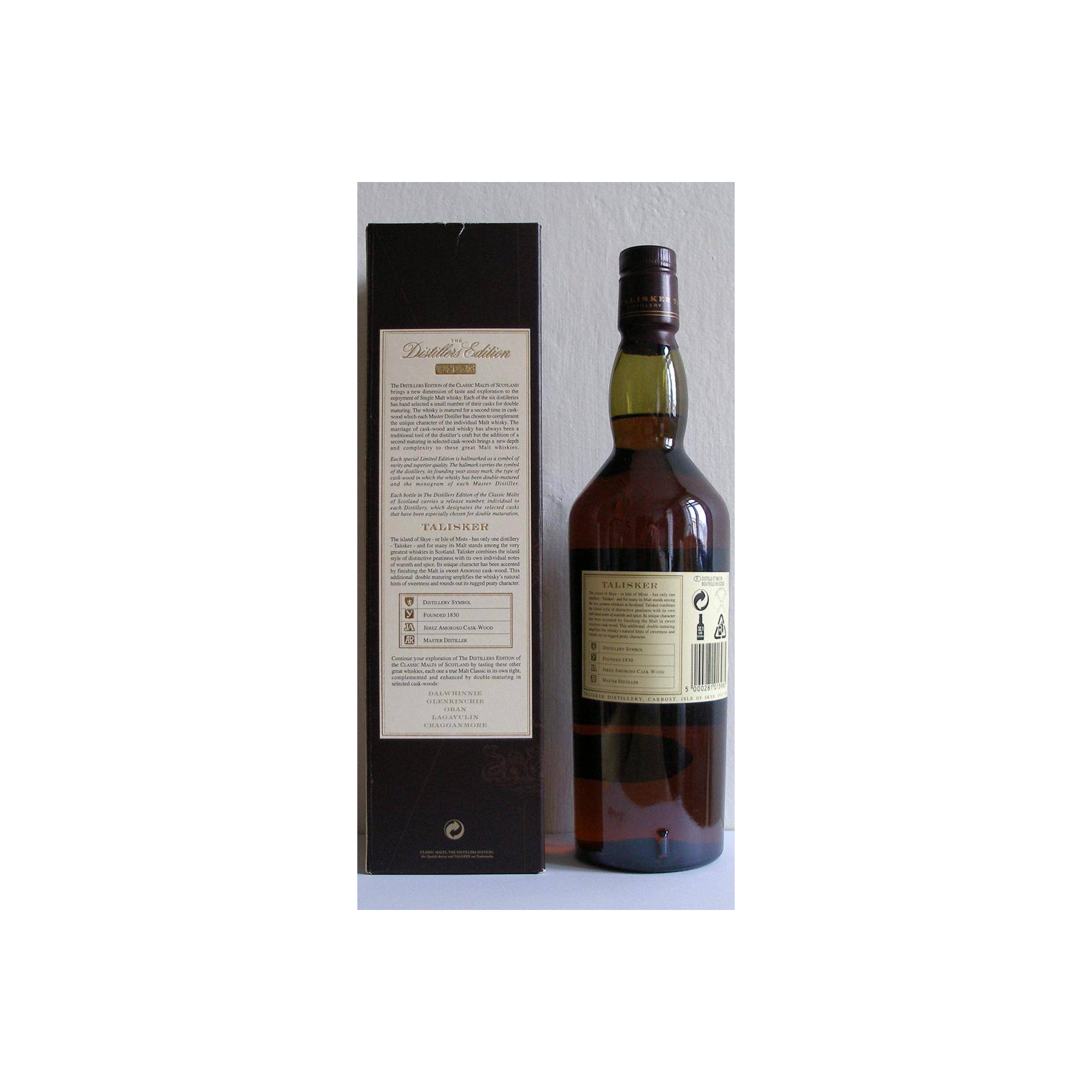Talisker The Distillers Edition 1988 13 Years Single Malt Whisky 3