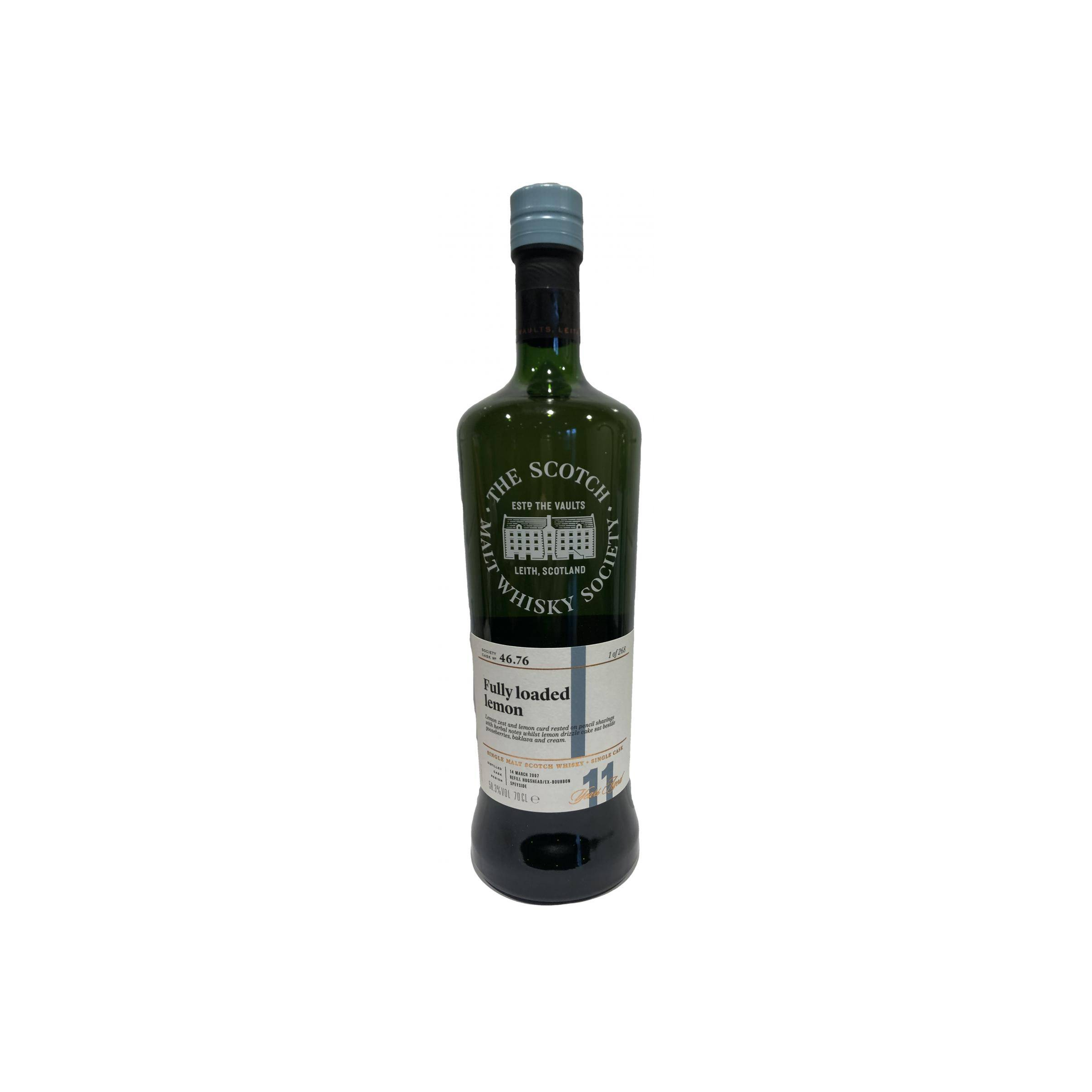 The Scotch Malt Whisky Society 2007 11 Years Single Malt Whisky