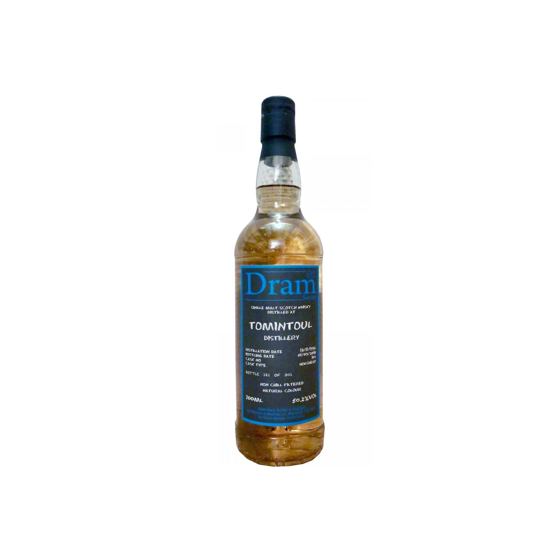 Tomintoul 1996 21 Years Single Malt Whisky