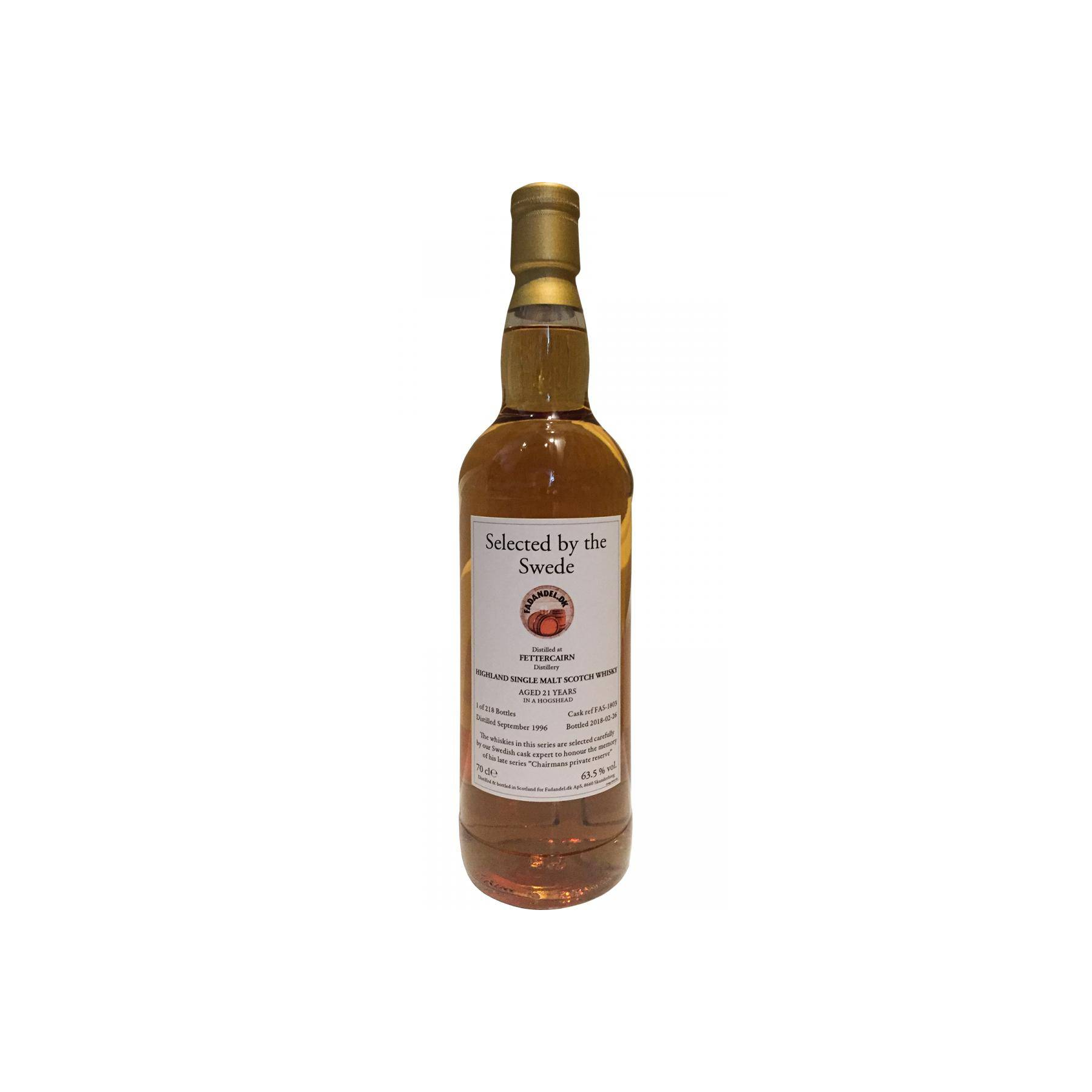 Fettercairn 1996 21 Years Single Malt Whisky 2