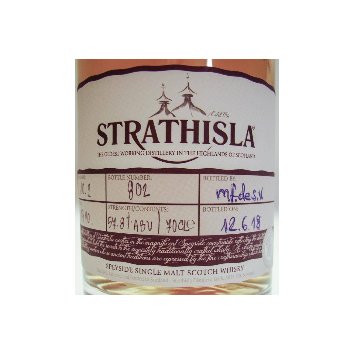 Strathisla 2003 15 Years Single Malt Whisky 2