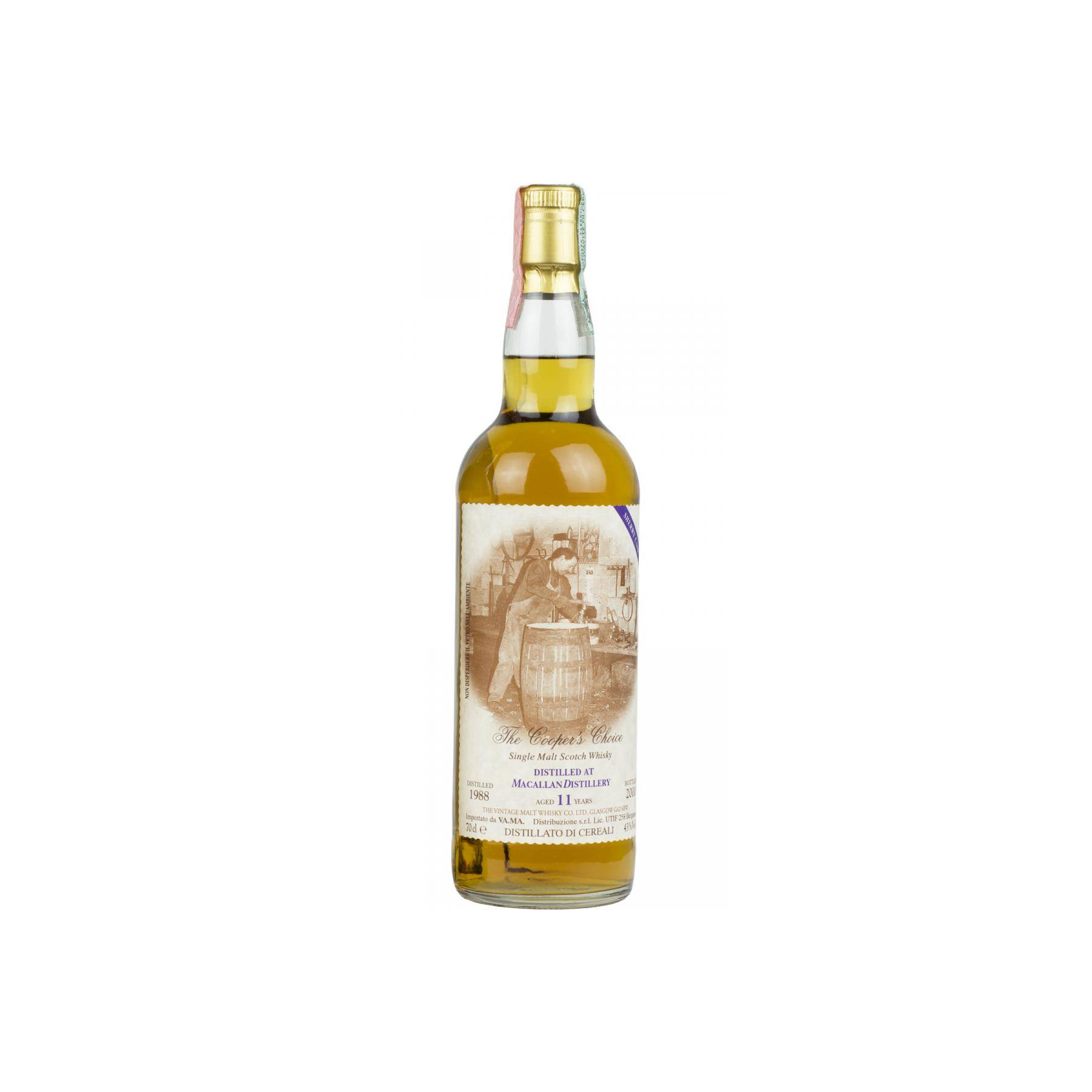 The Macallan The Cooper's Choice 1988 11 Years Single Malt Whisky