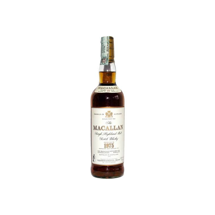 The Macallan 1975 18 Years Single Malt Whisky