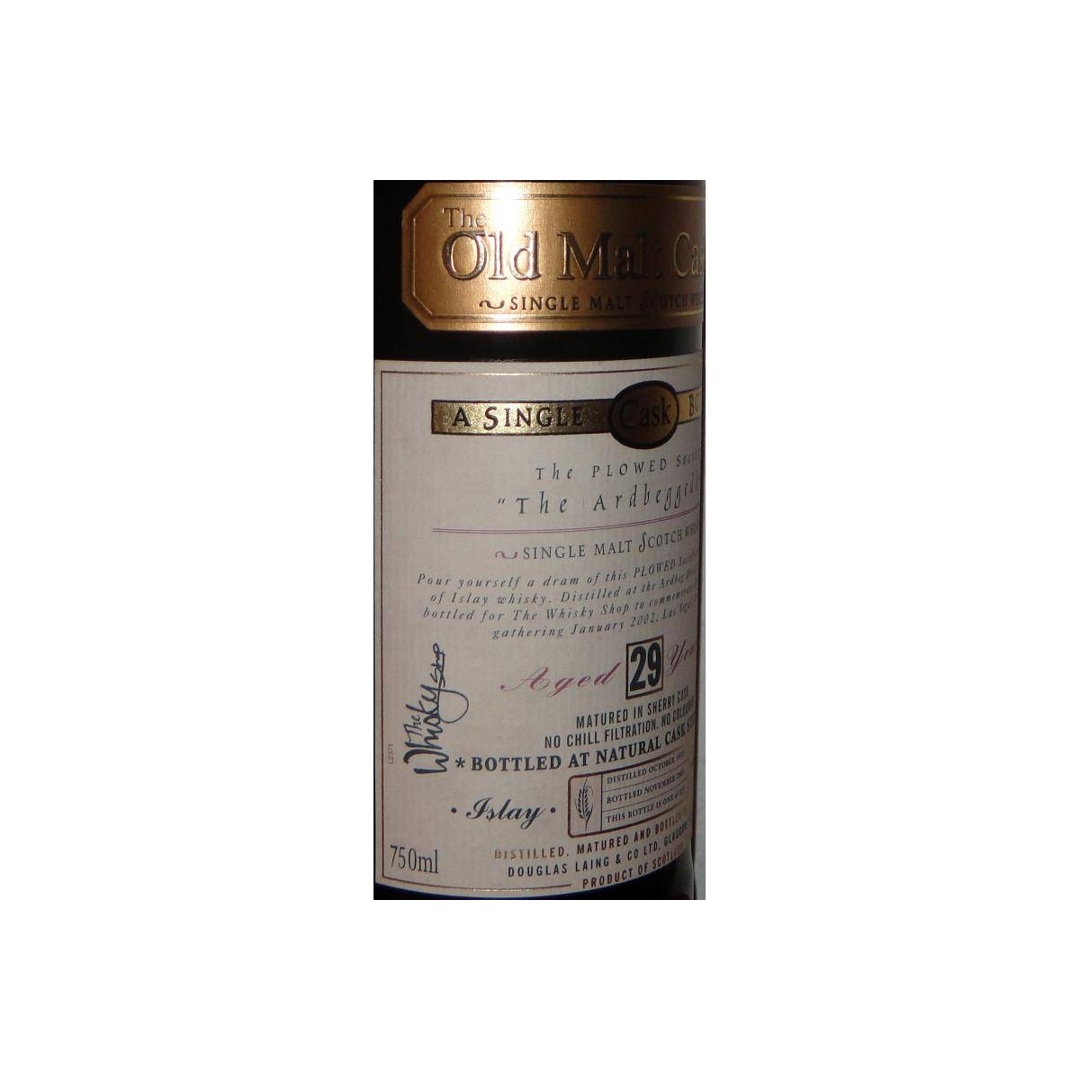 Ardbeg Old Malt Cask 1972 29 Years Single Malt Whisky 3