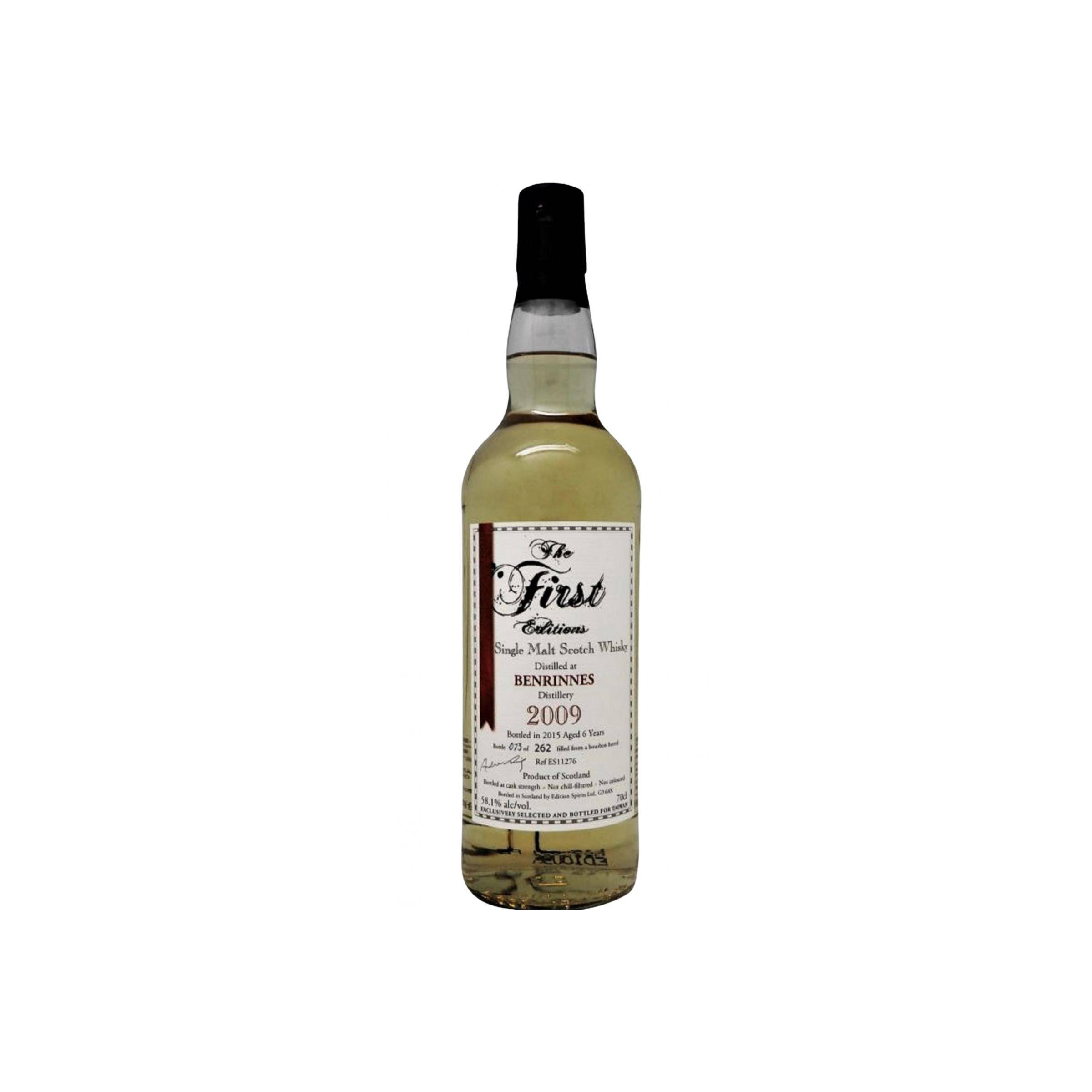 Benrinnes The First Editions 2009 6 Years Single Malt Whisky