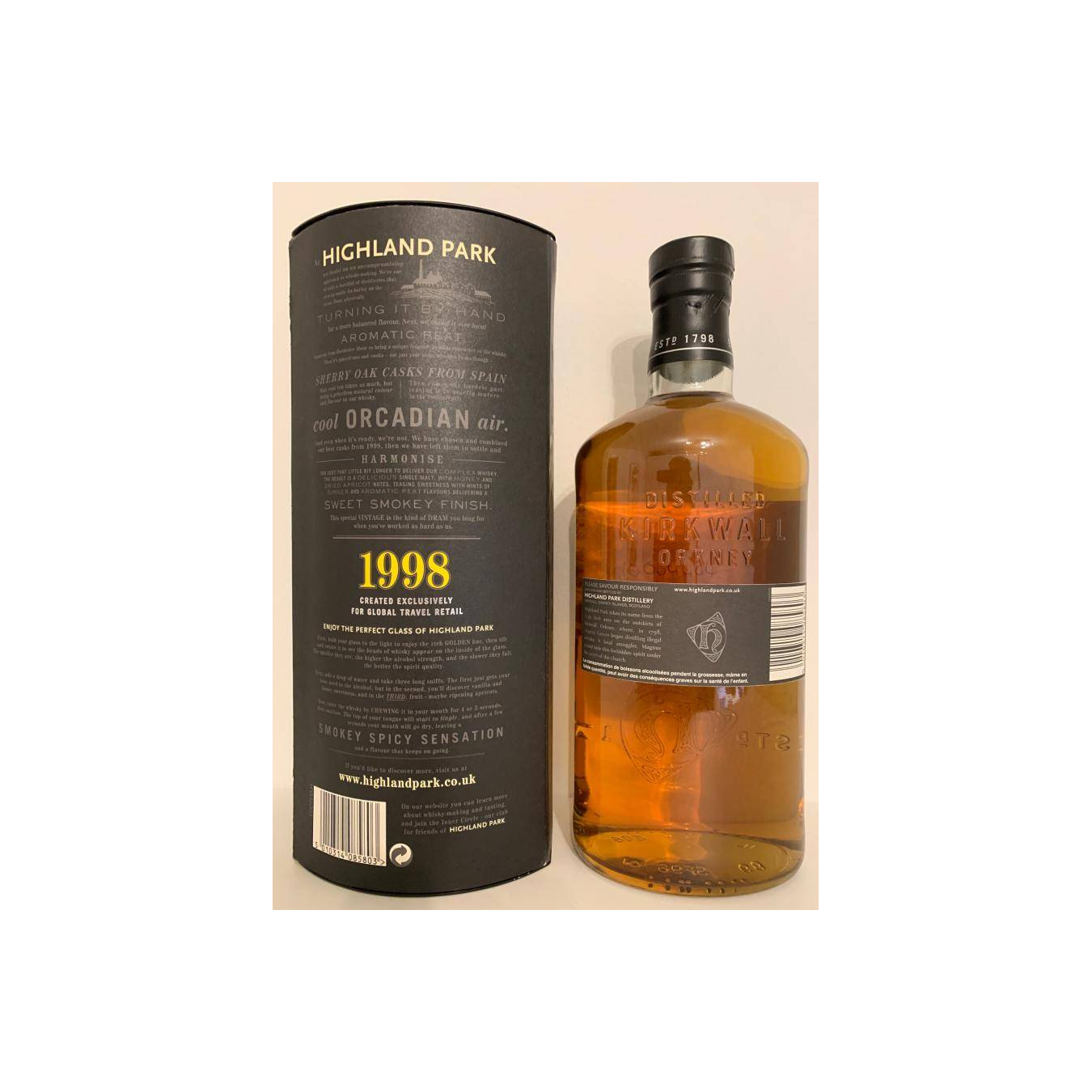 Highland Park 1998 11 Years Single Malt Whisky 2