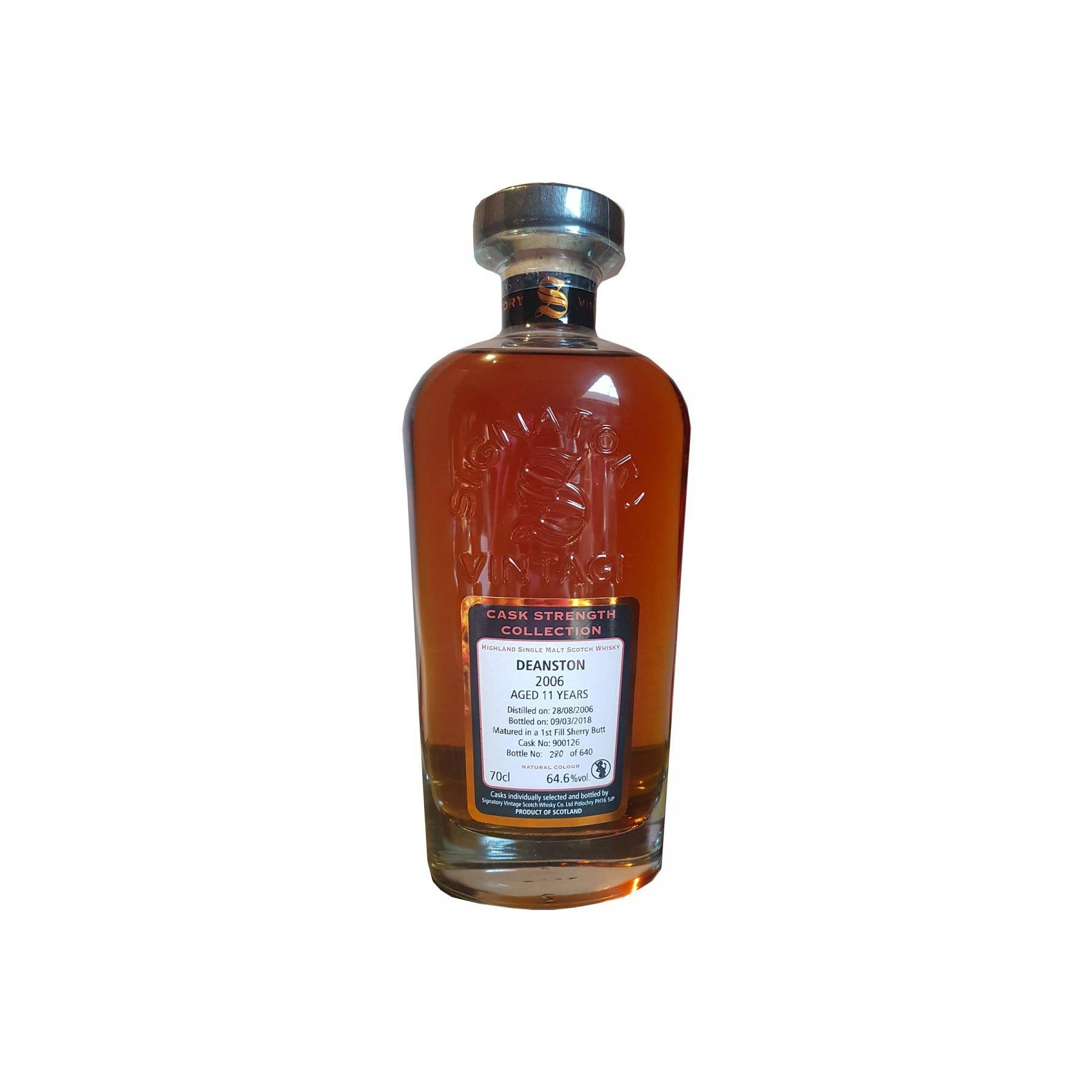 Deanston Cask Strength Collection 2006 11 Years Single Malt Whisky 3