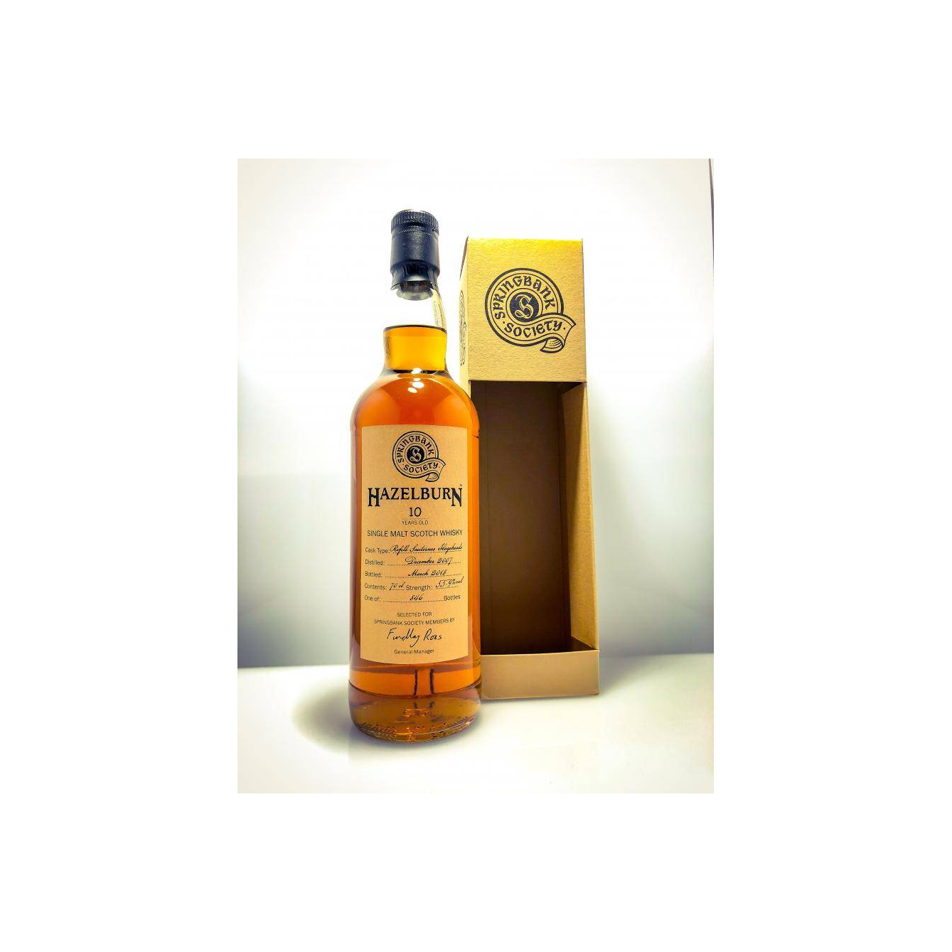 Hazelburn 2007 10 Years Single Malt Whisky 3