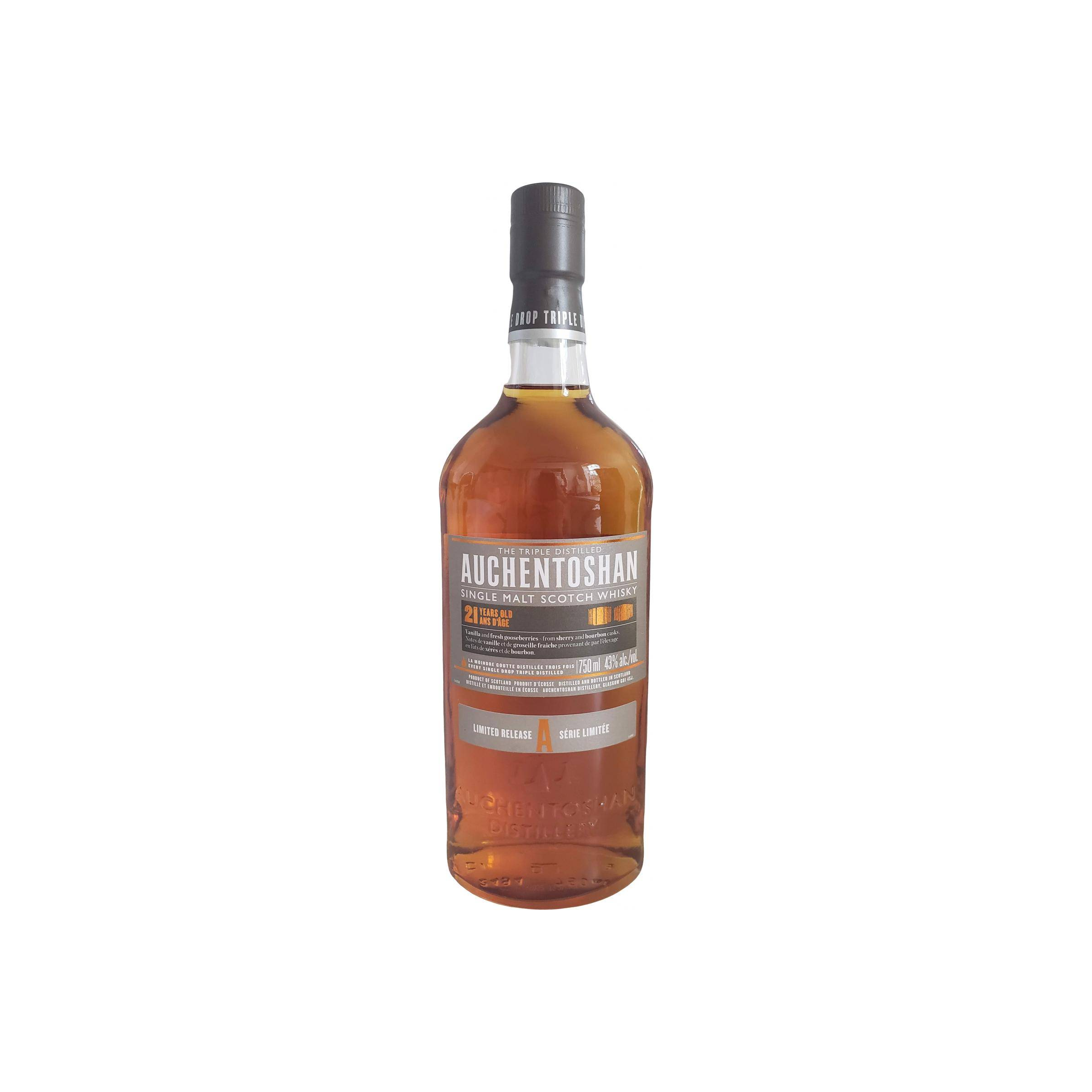 Auchentoshan 21 Years Single Malt Whisky