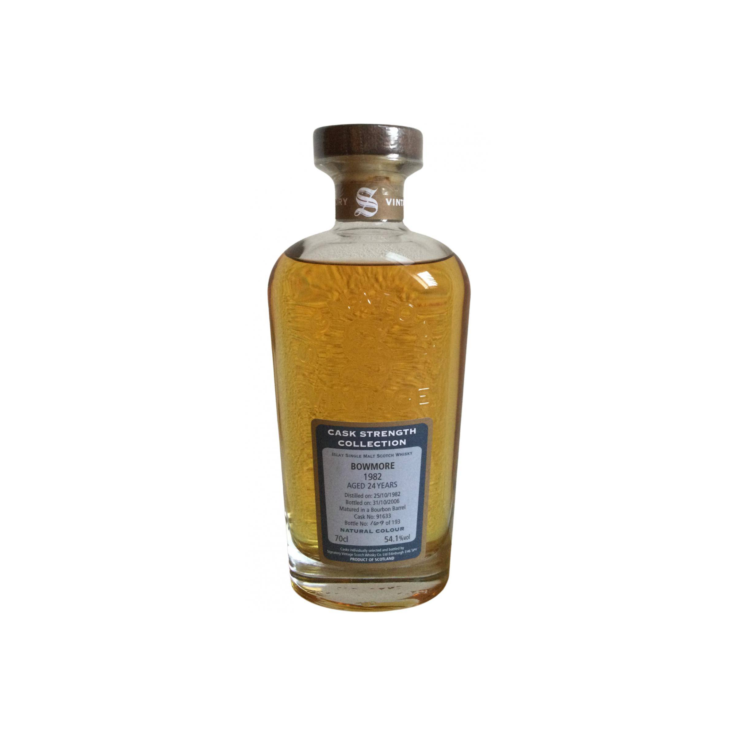 Bowmore Cask Strength Collection 1982 24 Years Single Malt Whisky