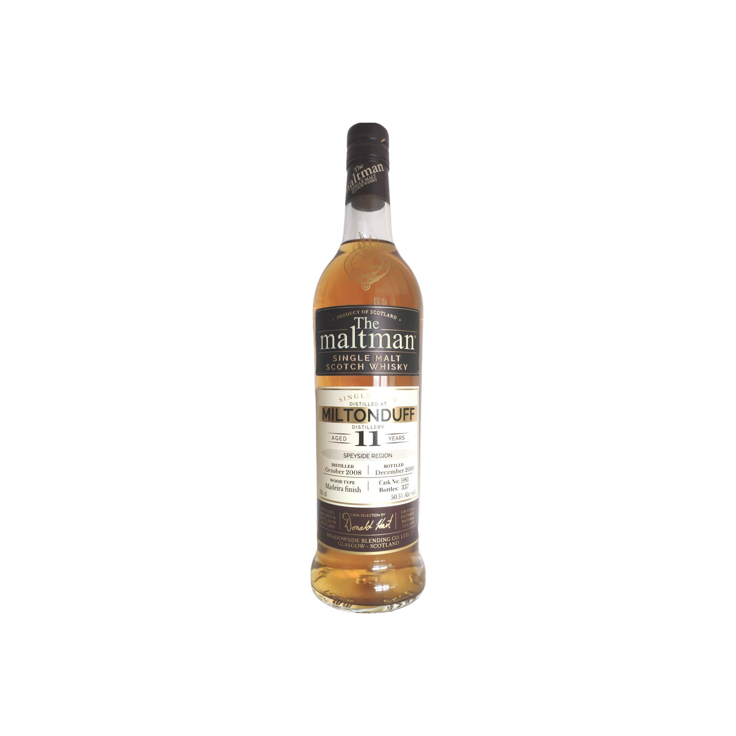 Miltonduff 2008 11 Years Single Malt Whisky
