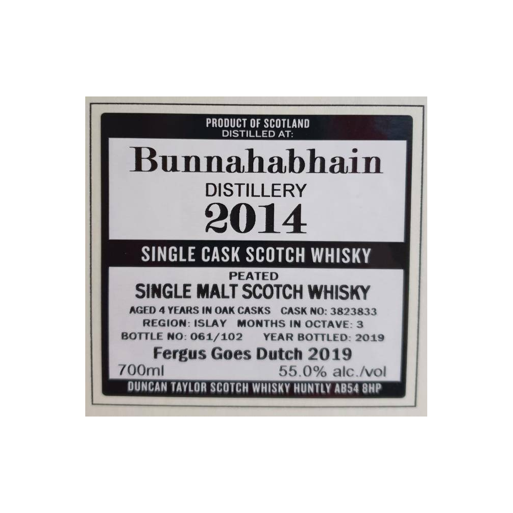 Bunnahabhain The Octave 2014 4 Years Single Malt Whisky 3