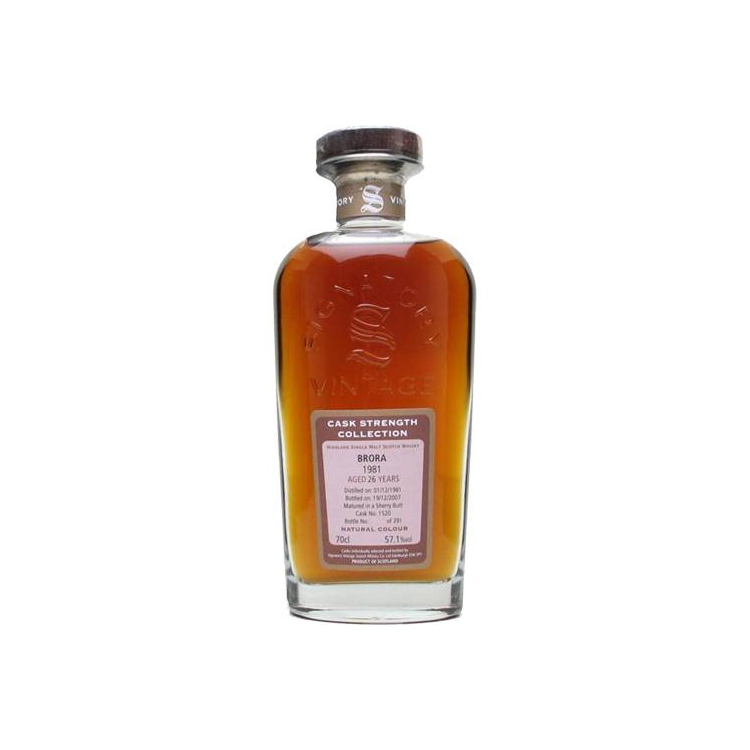 Brora Cask Strength Collection 1981 26 Years Single Malt Whisky