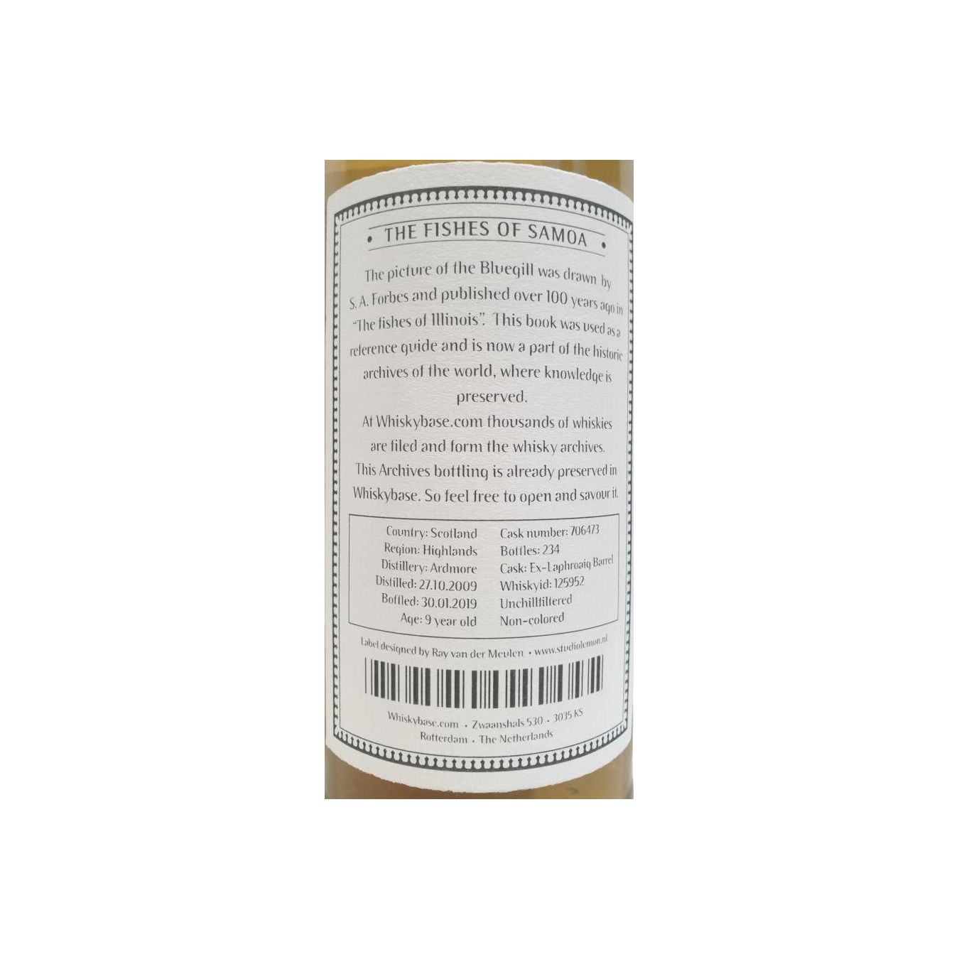 Ardmore 2009 9 Years Single Malt Whisky 3