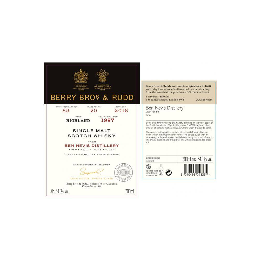 Ben Nevis 1997 20 Years Single Malt Whisky 3