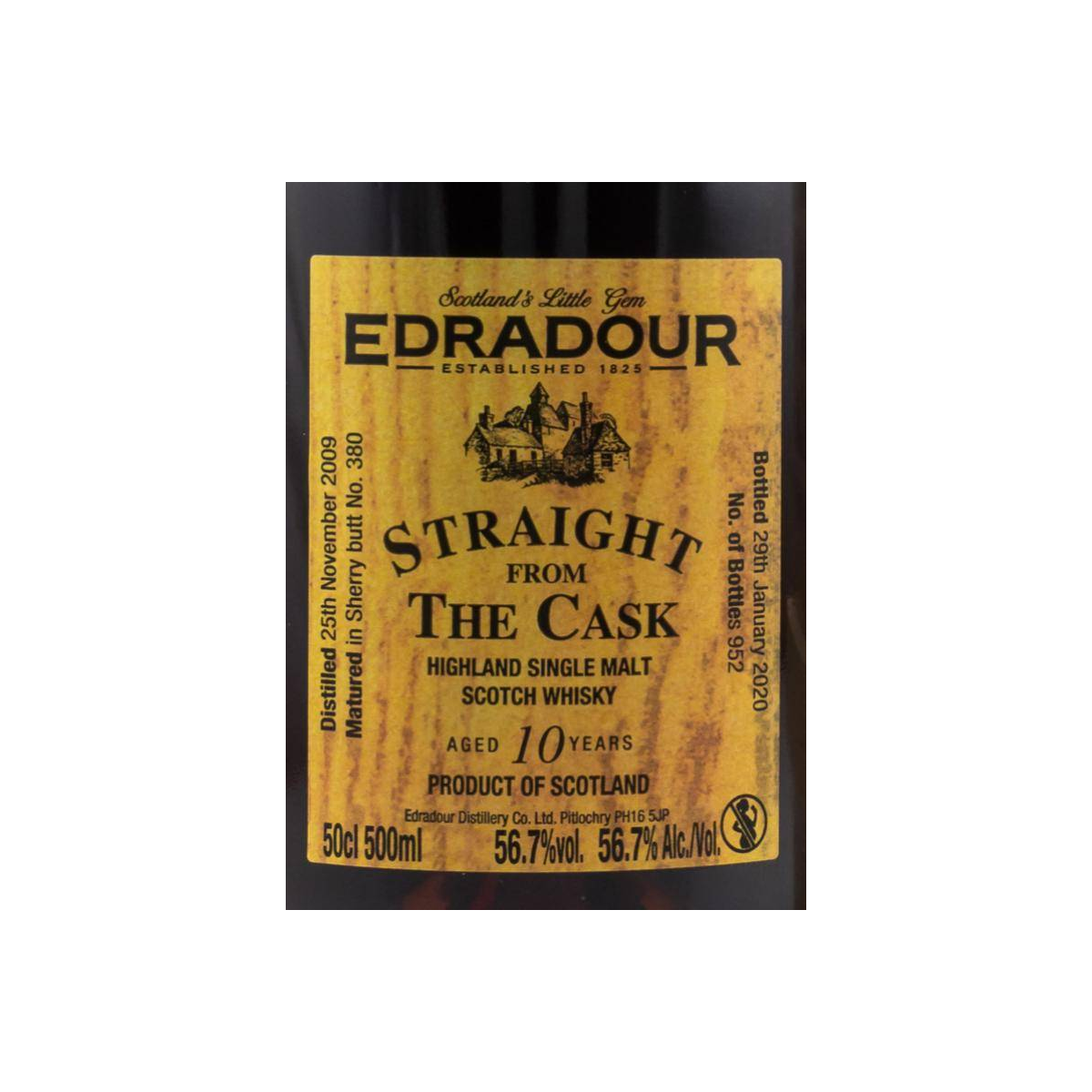 Edradour 2009 10 Years Single Malt Whisky 2
