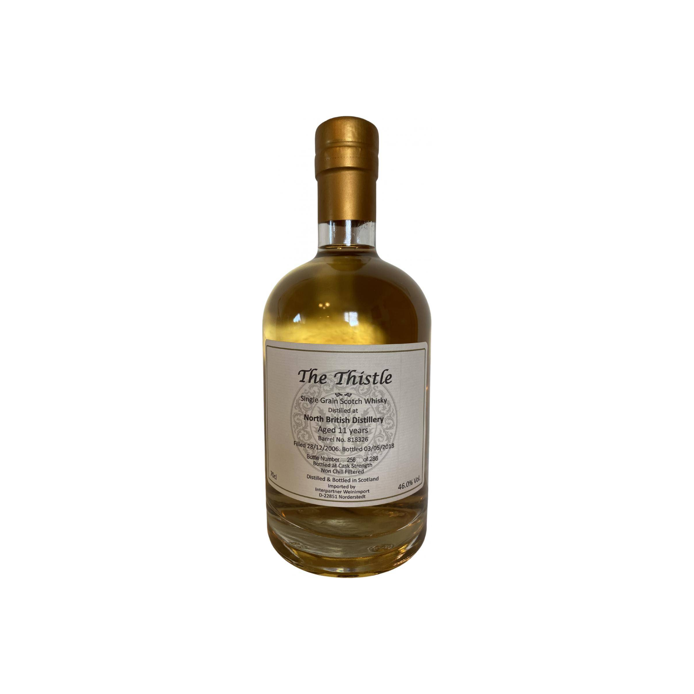 North British 2006 11 Years Single Grain Whisky