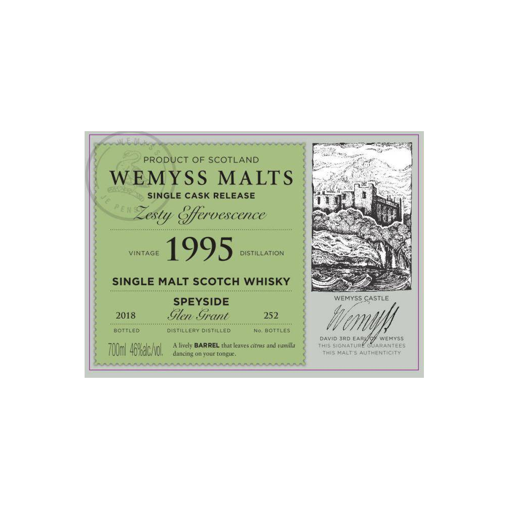 Glen Grant 1995 22 Years Single Malt Whisky 2