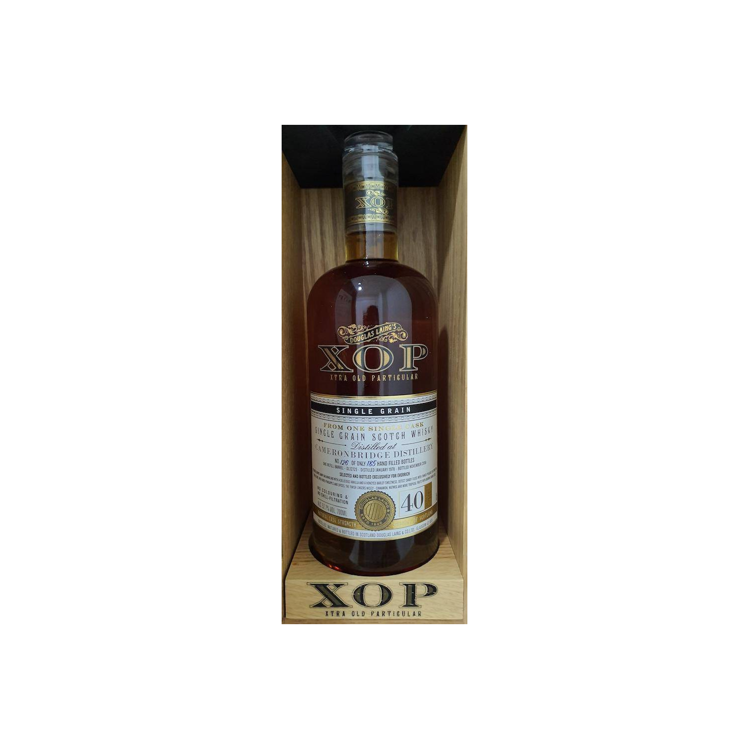 Cameronbridge 1978 40 Years Single Grain Whisky