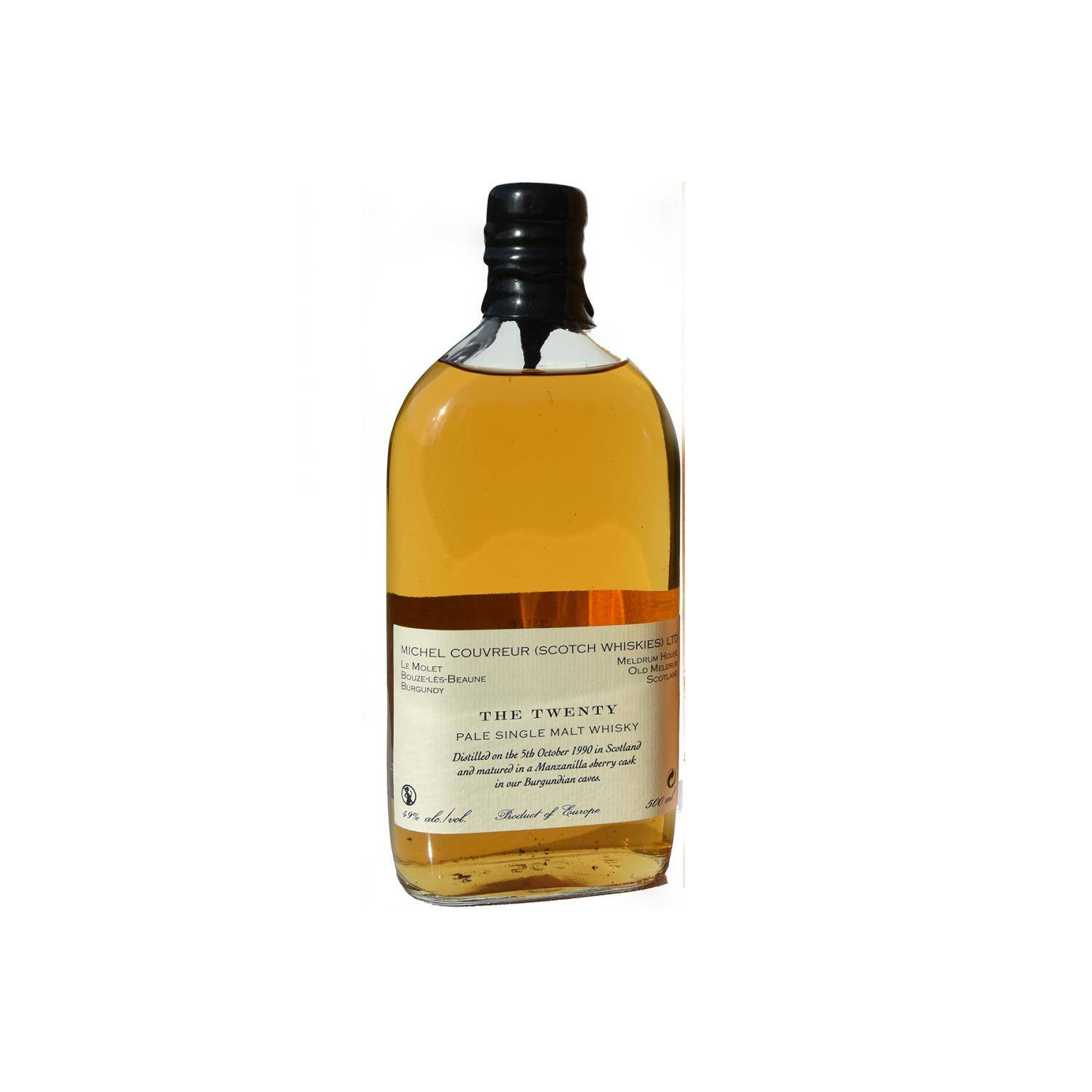 Michel Couvreur 1990 20 Years Single Malt Whisky 3