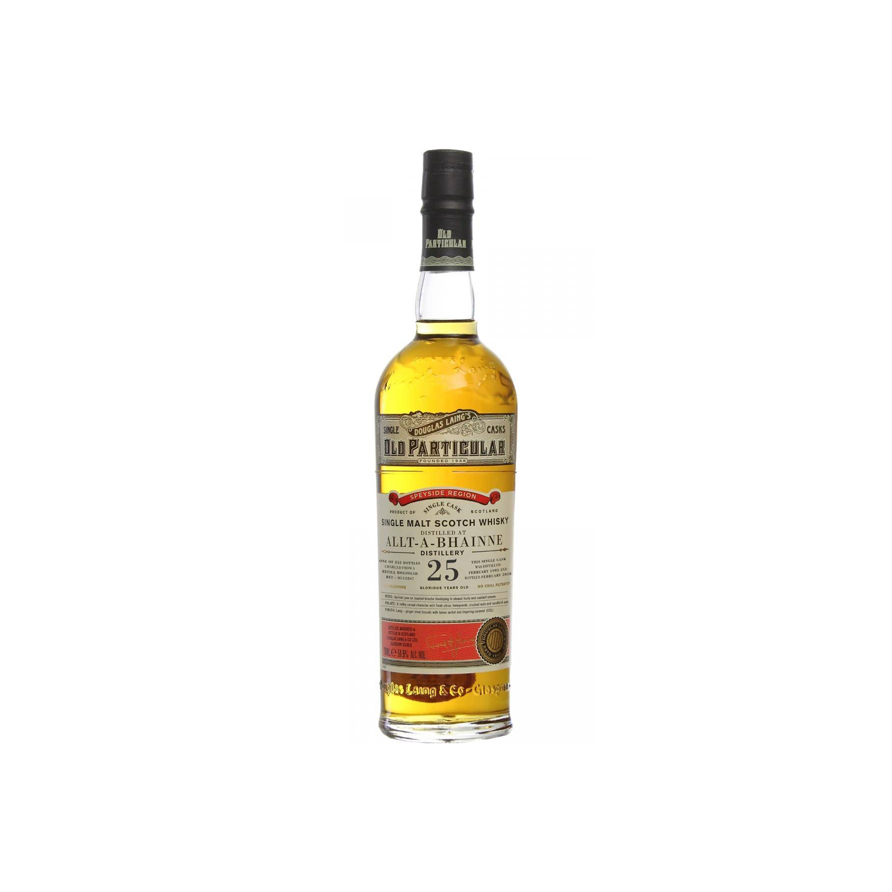 Allt-A-Bhainne Old Particular 1993 25 Years Single Malt Whisky