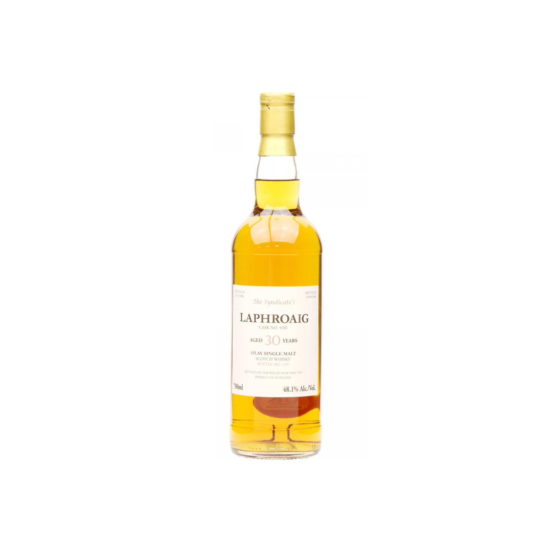 Laphroaig 1988 30 Years Single Malt Whisky