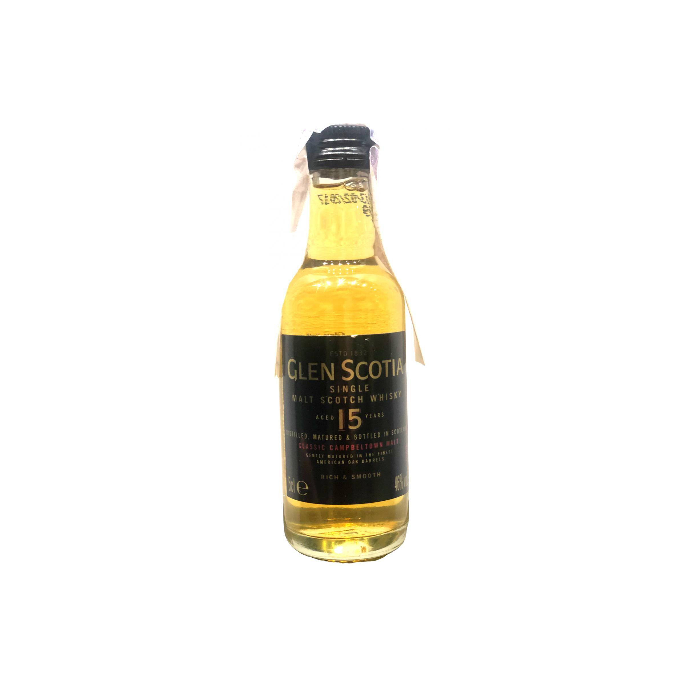 Glen Scotia Miniature 15 Years Single Malt Whisky 3