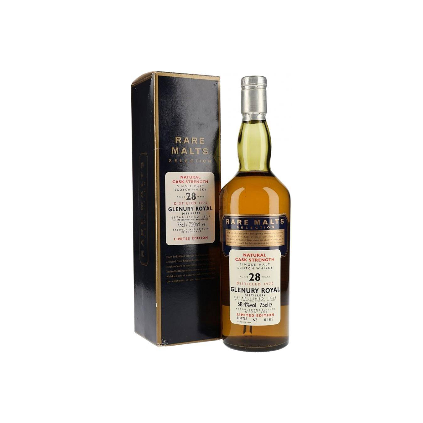 Glenury Royal 1970 28 Years Single Malt Whisky 2