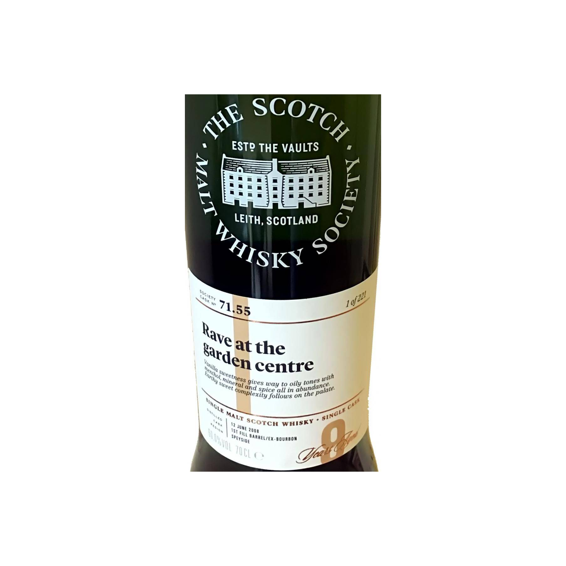 The Scotch Malt Whisky Society 2008 9 Years Single Malt Whisky 2