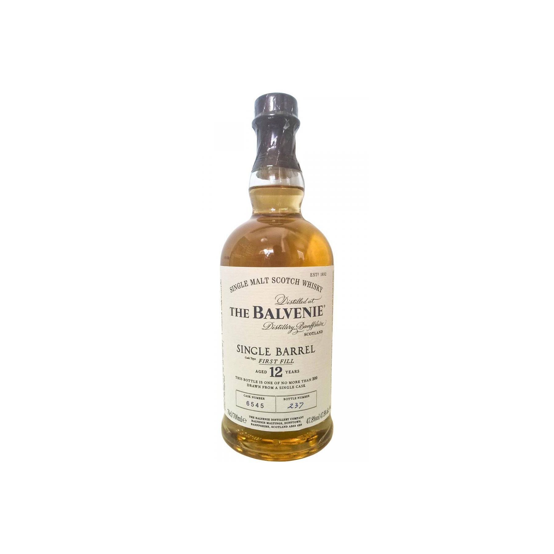 The Balvenie Single Cask 12 Years Single Malt Whisky