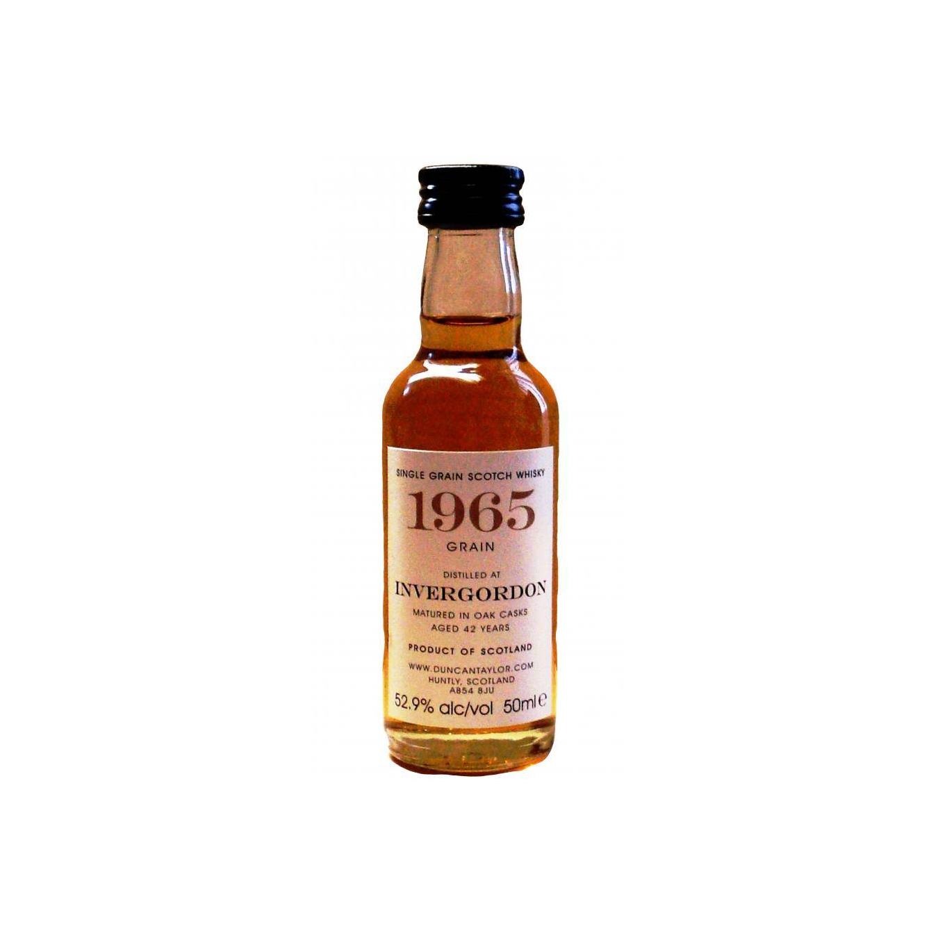 Invergordon Miniature 1965 42 Years Single Grain Whisky 2