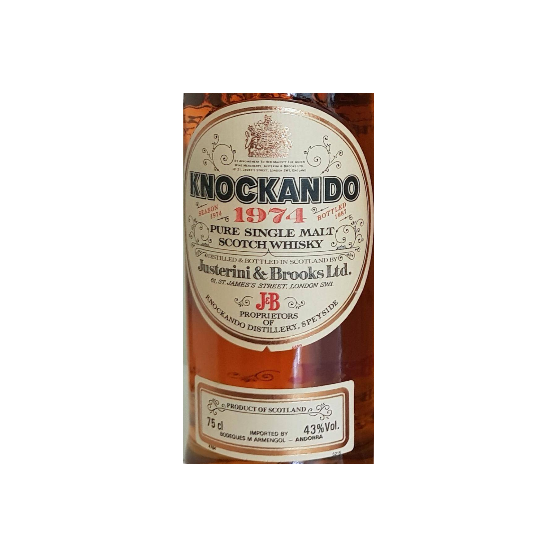Knockando 1974 13 Years Single Malt Whisky 2