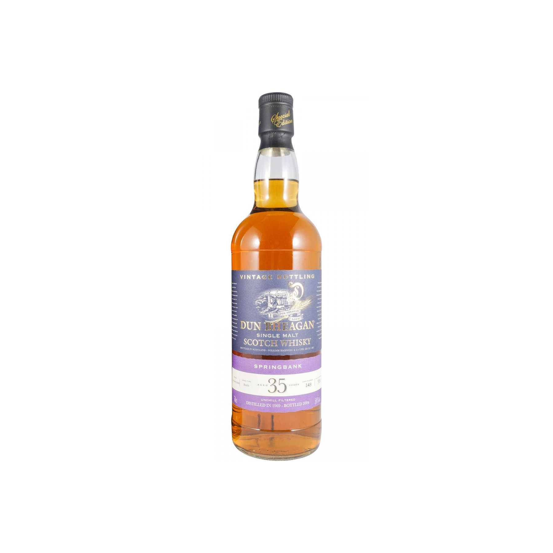 Springbank 1969 35 Years Single Malt Whisky