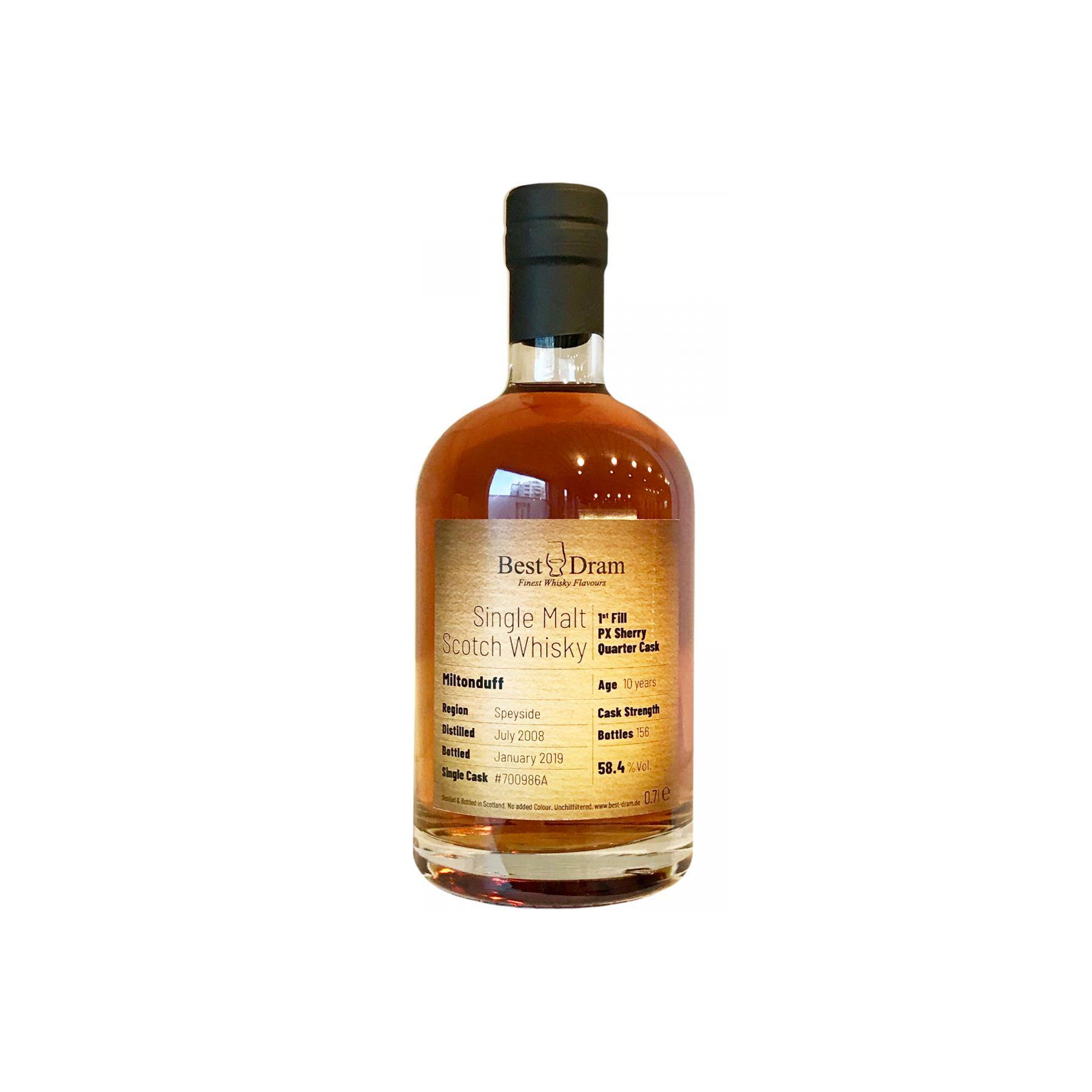 Miltonduff 2008 10 Years Single Malt Whisky