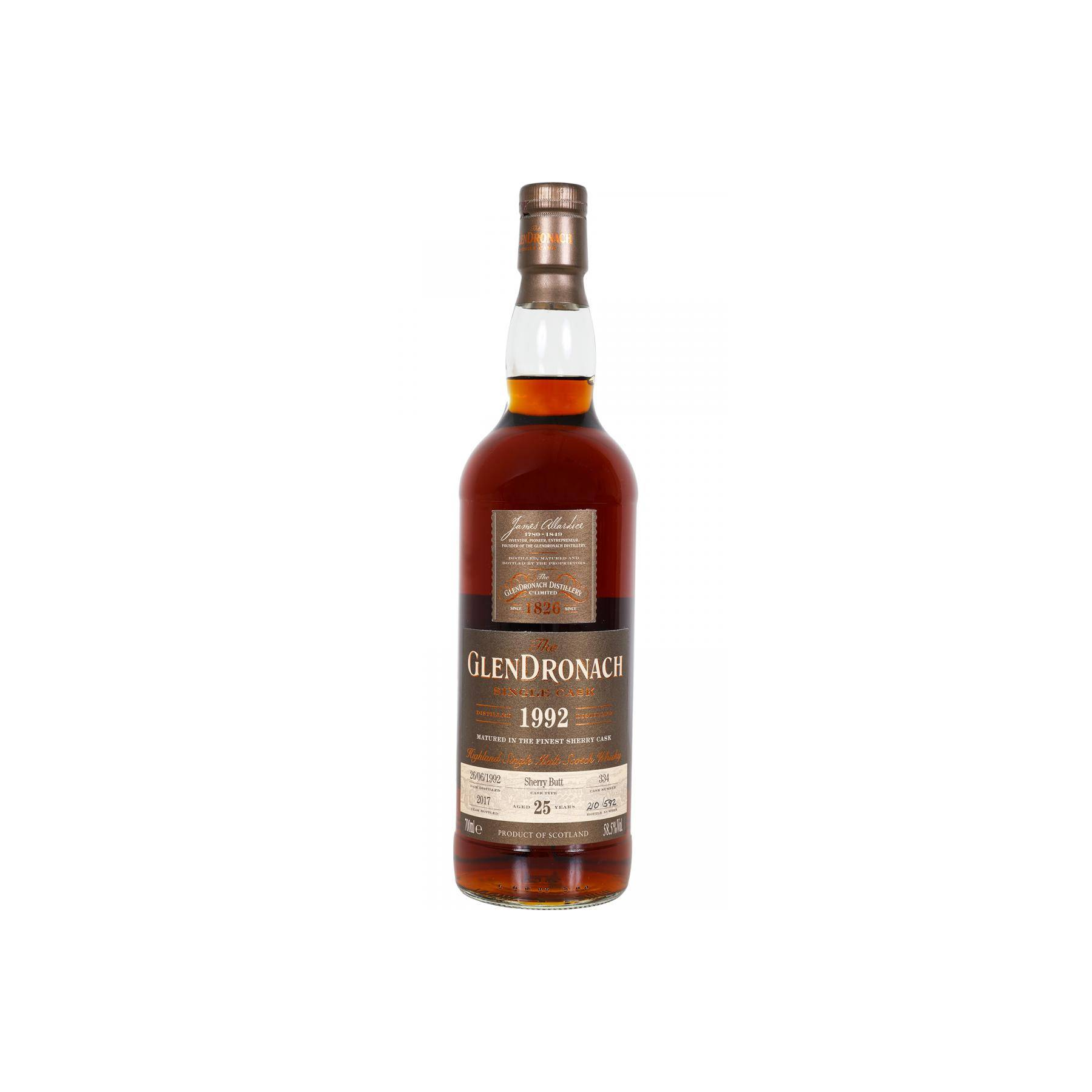 GlenDronach 1992 25 Years Single Malt Whisky