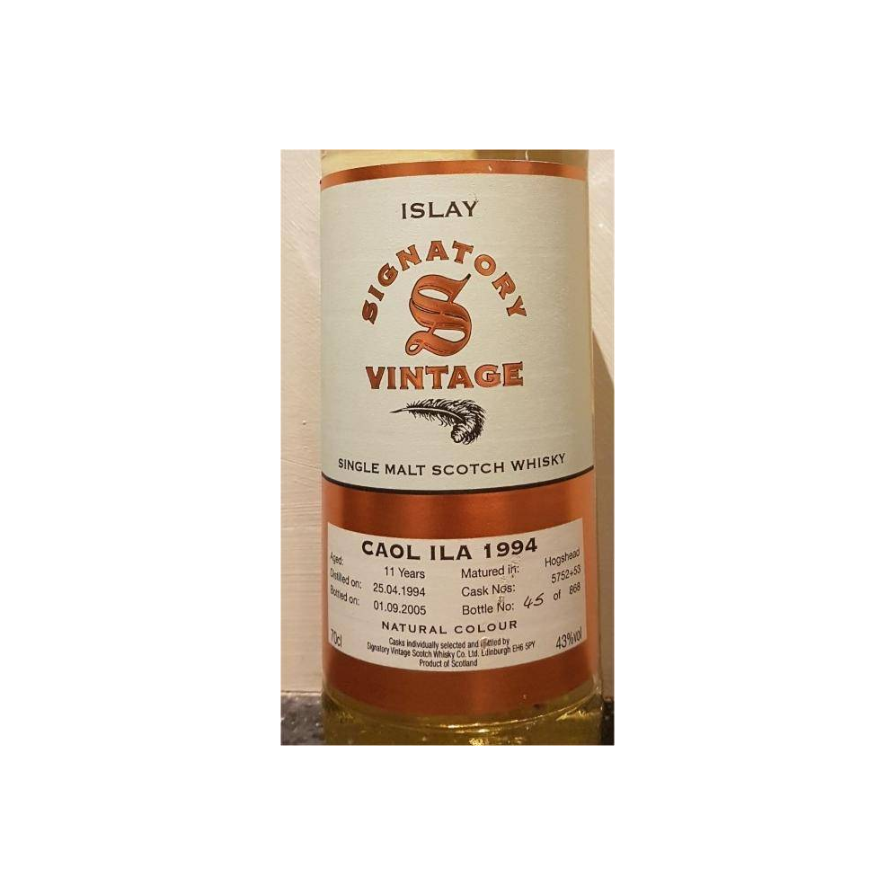 Caol Ila Vintage Collection 1994 11 Years Single Malt Whisky