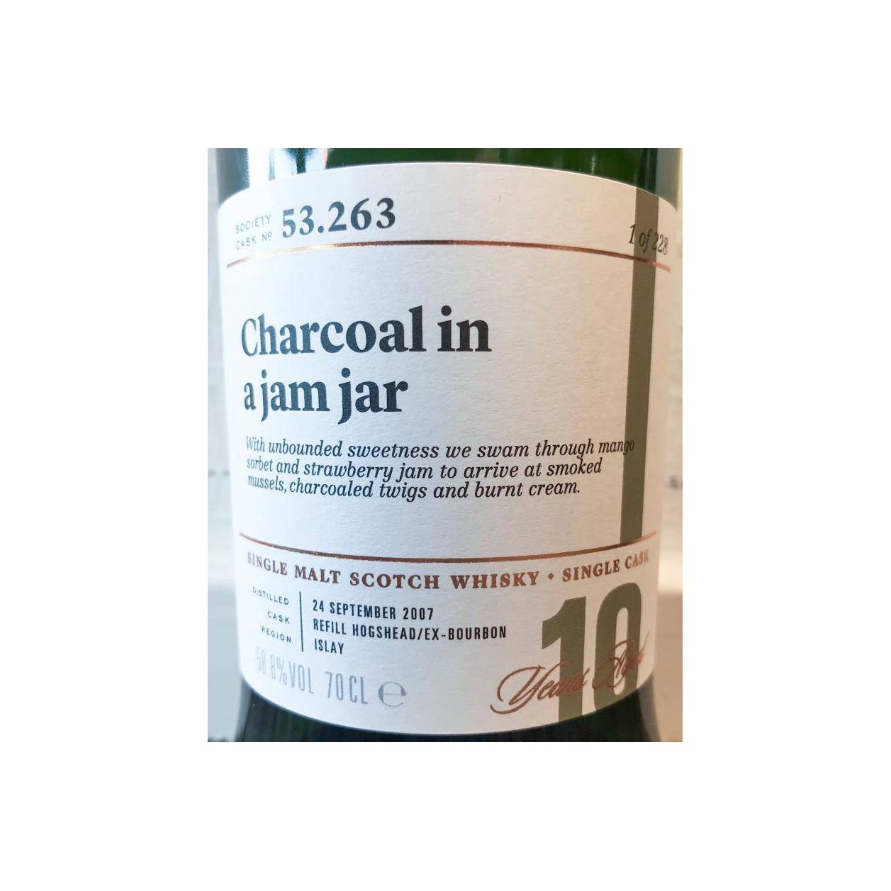 The Scotch Malt Whisky Society 2007 10 Years Single Malt Whisky 2