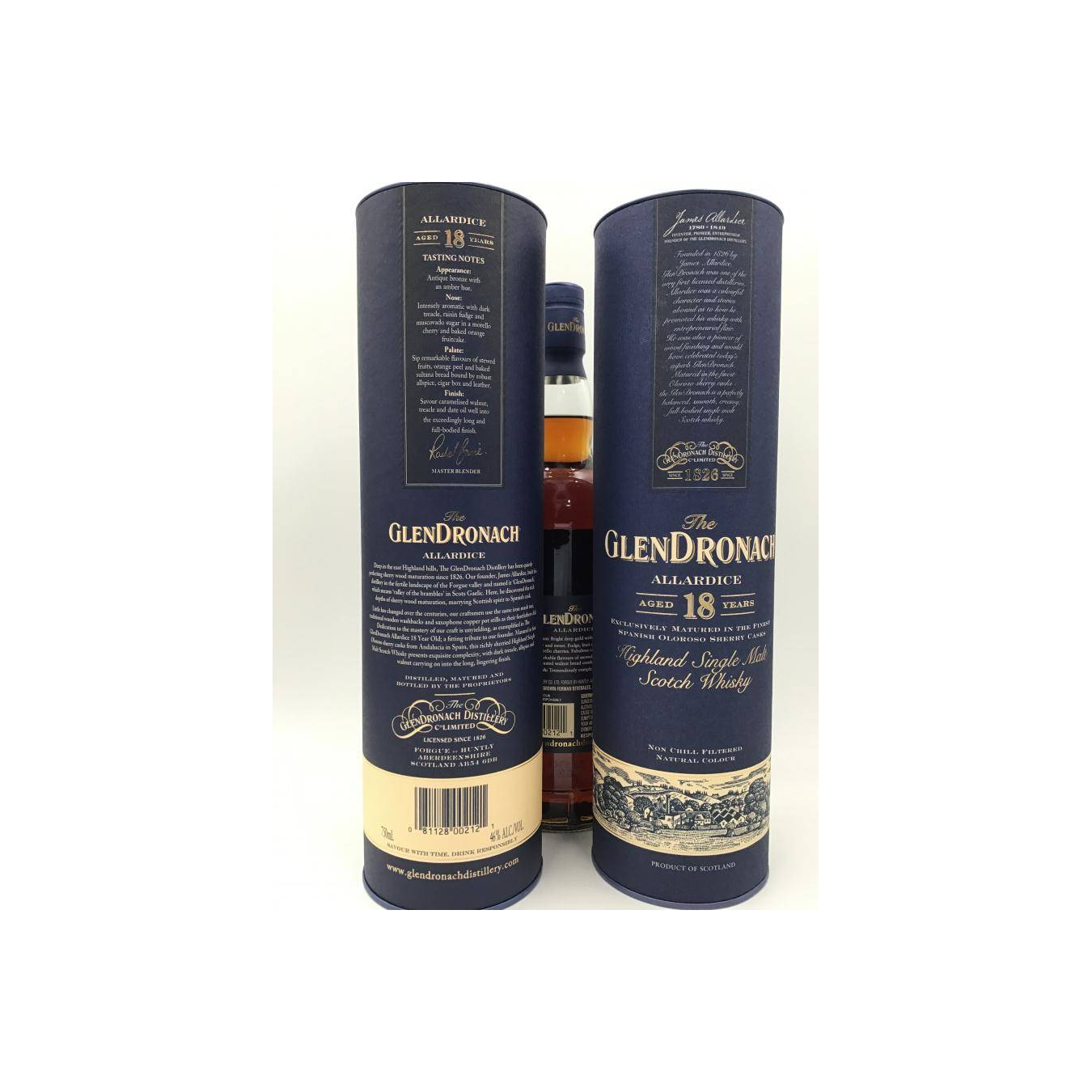 GlenDronach 18 Years Single Malt Whisky 2