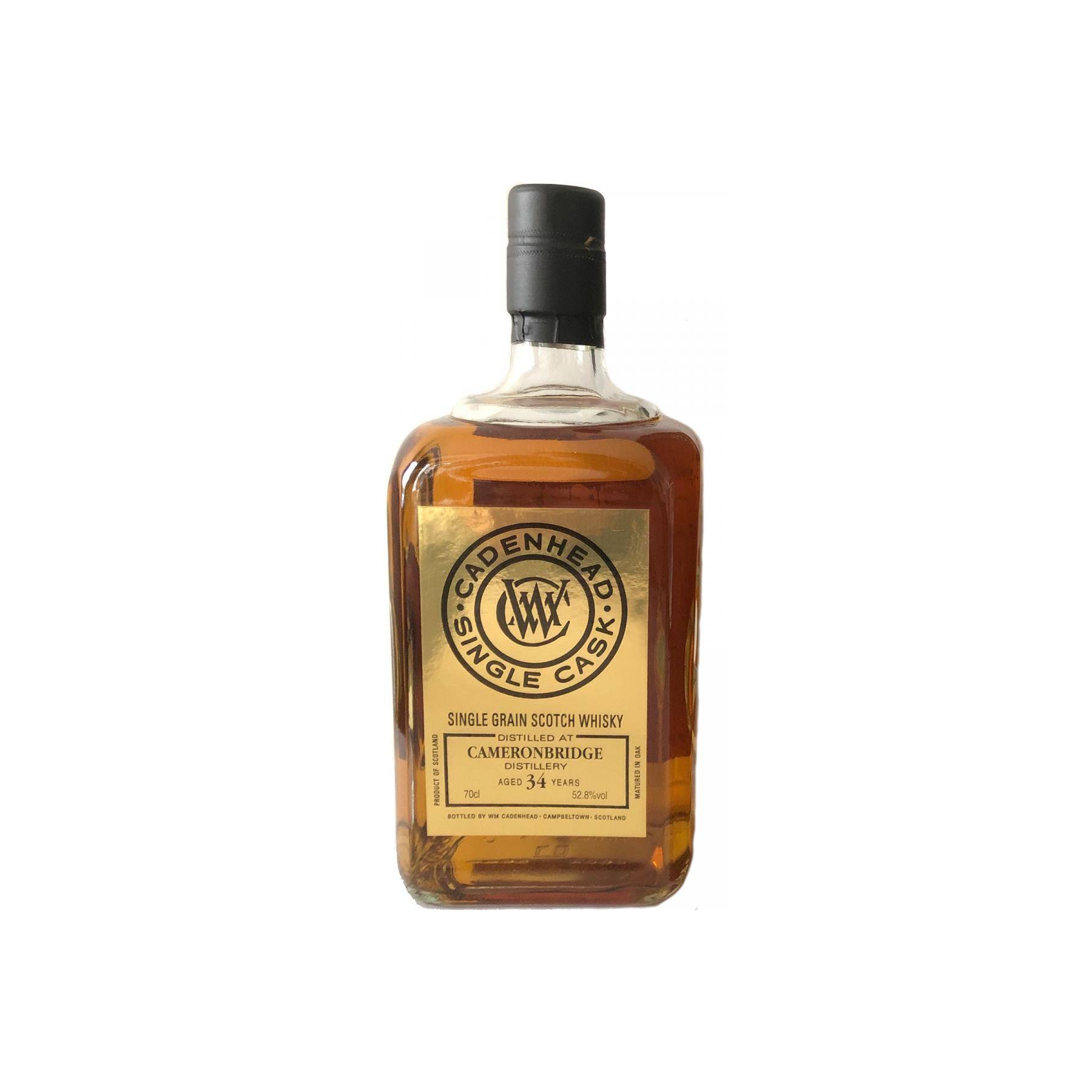 Cameronbridge Single Cask 1984 34 Years Single Grain Whisky