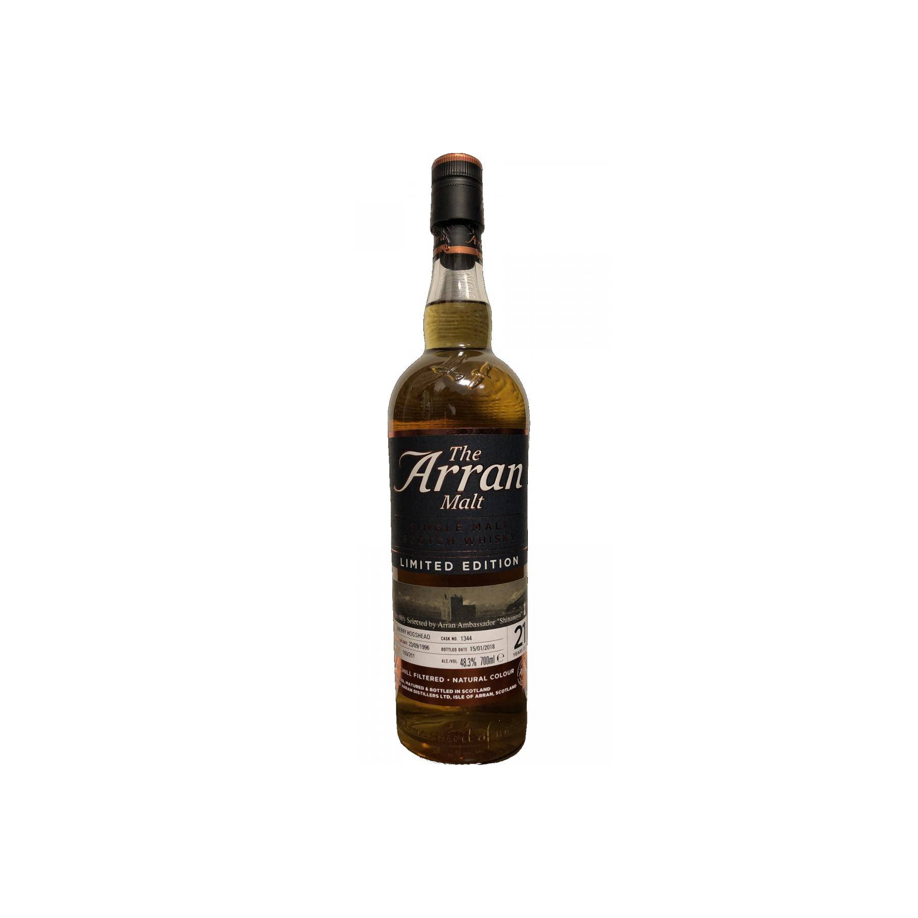 Arran Limited Edition 1996 21 Years Single Malt Whisky