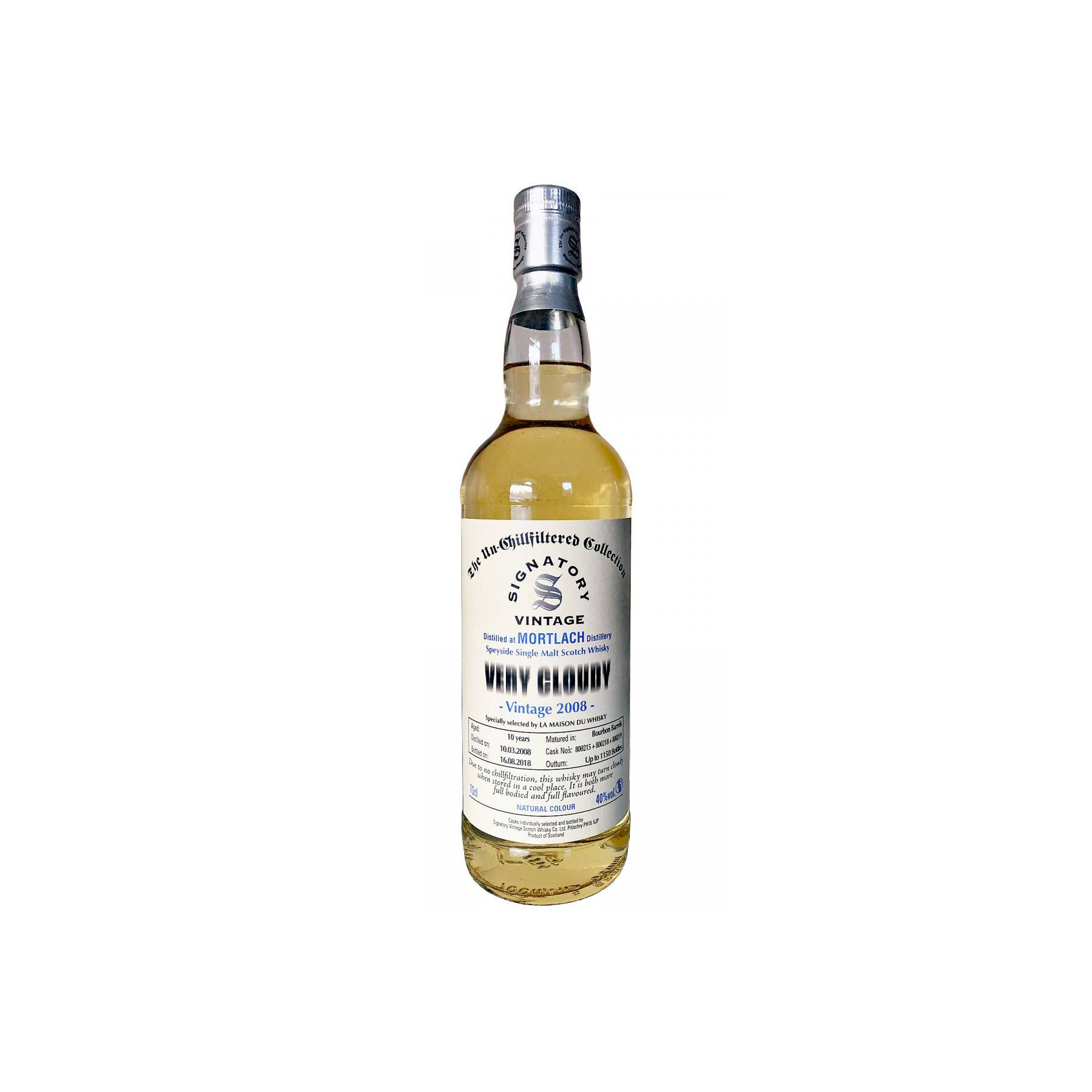 Mortlach 2008 10 Years Single Malt Whisky